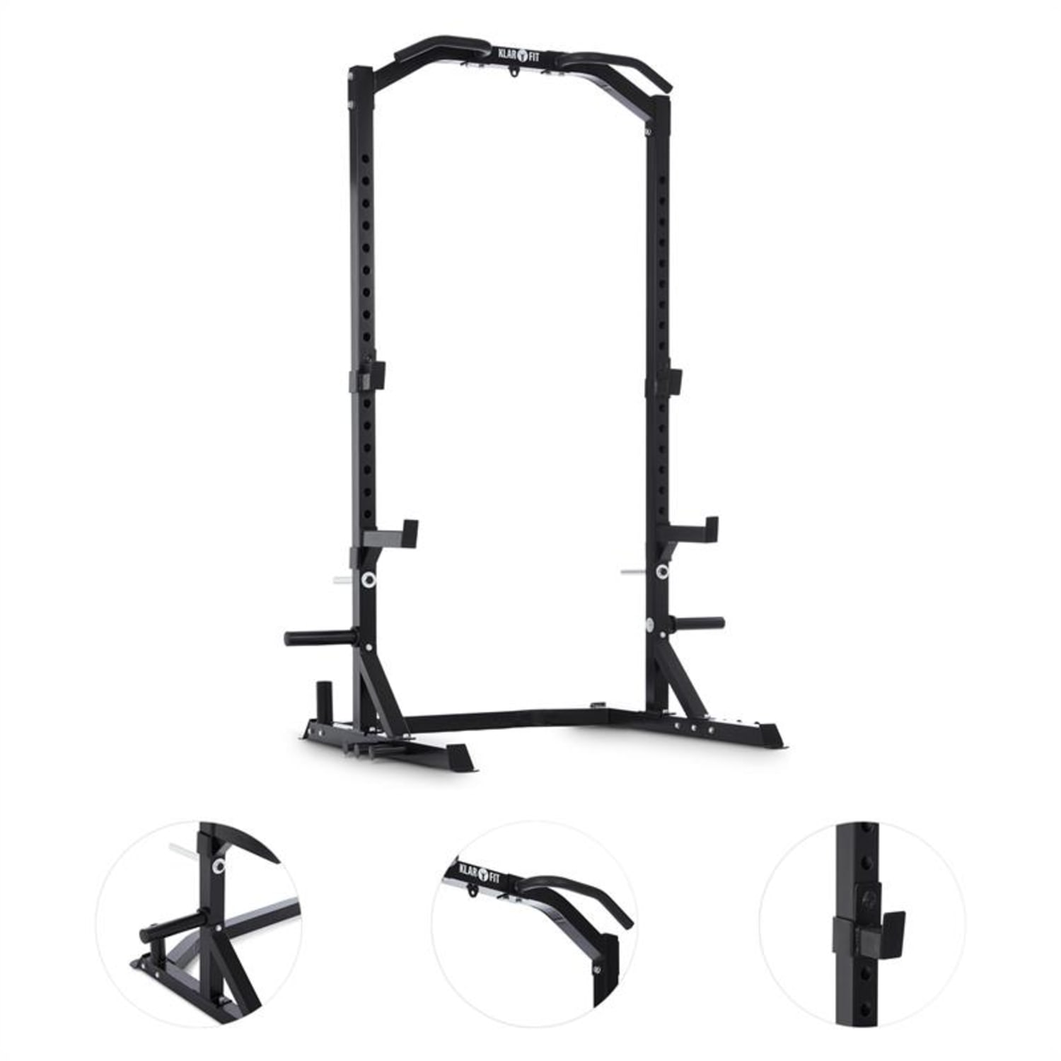 Rackotar Power Rack, čelik, crna