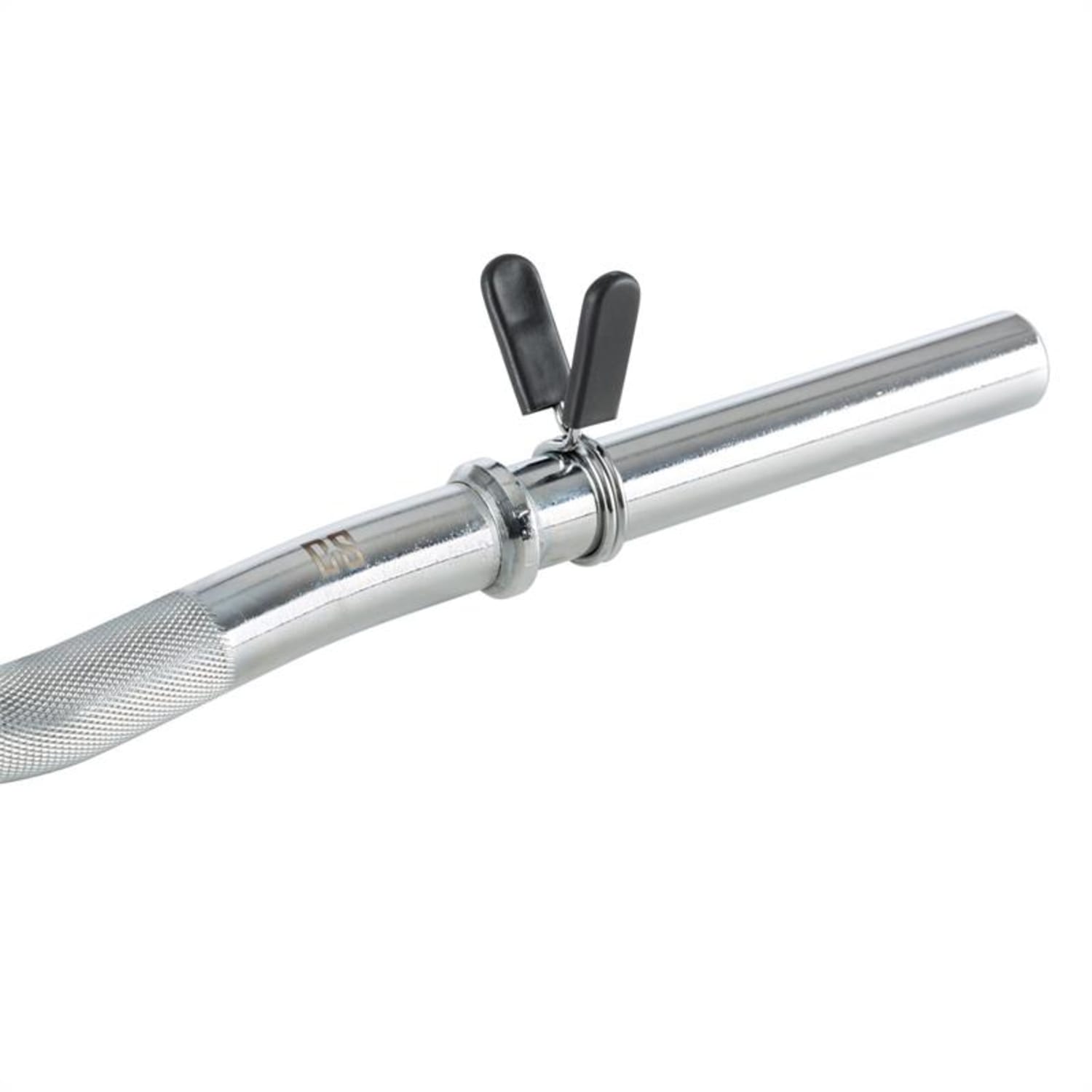 Accretor 120 CB Curl Bar 120cm / 30mm / max. 180 kg de oțel cromat Argintiu