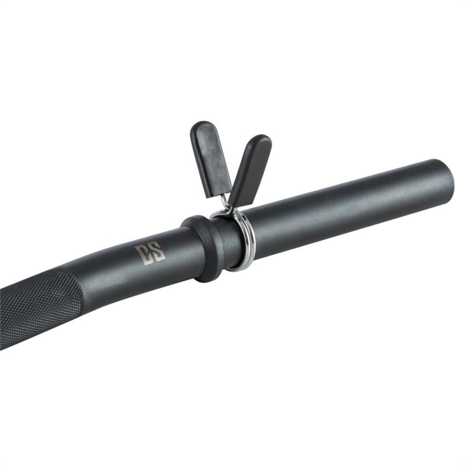 Accretor 120 CB Curl Bar 120cm / 30mm / max. 180 kg de oțel negru Negru