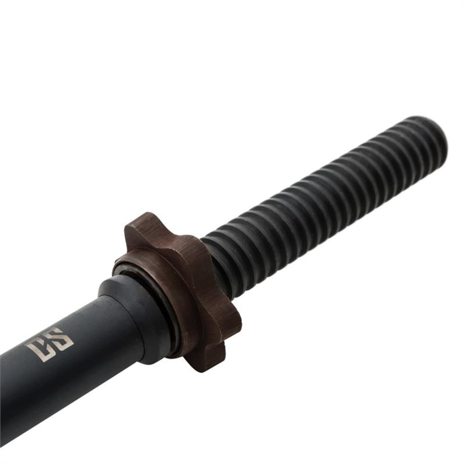 Accretor 120 SC Supercurl Bar axă unghiulară barbell, 120cm / 30mm / max.180 kg, oțel, negru Negru