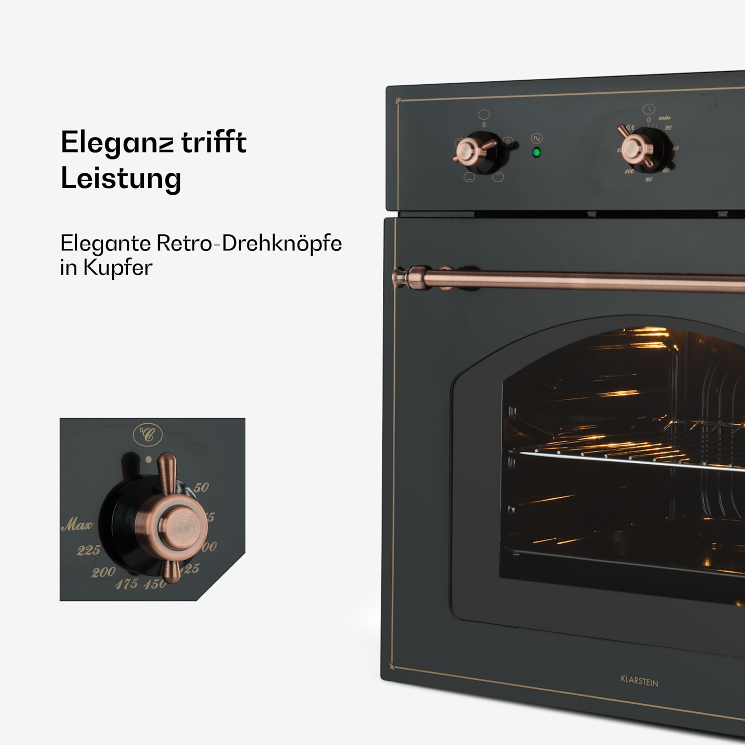 Vilhelmine Forno 55 l Incasso Classe Efficienza Energetica A Nero Nero