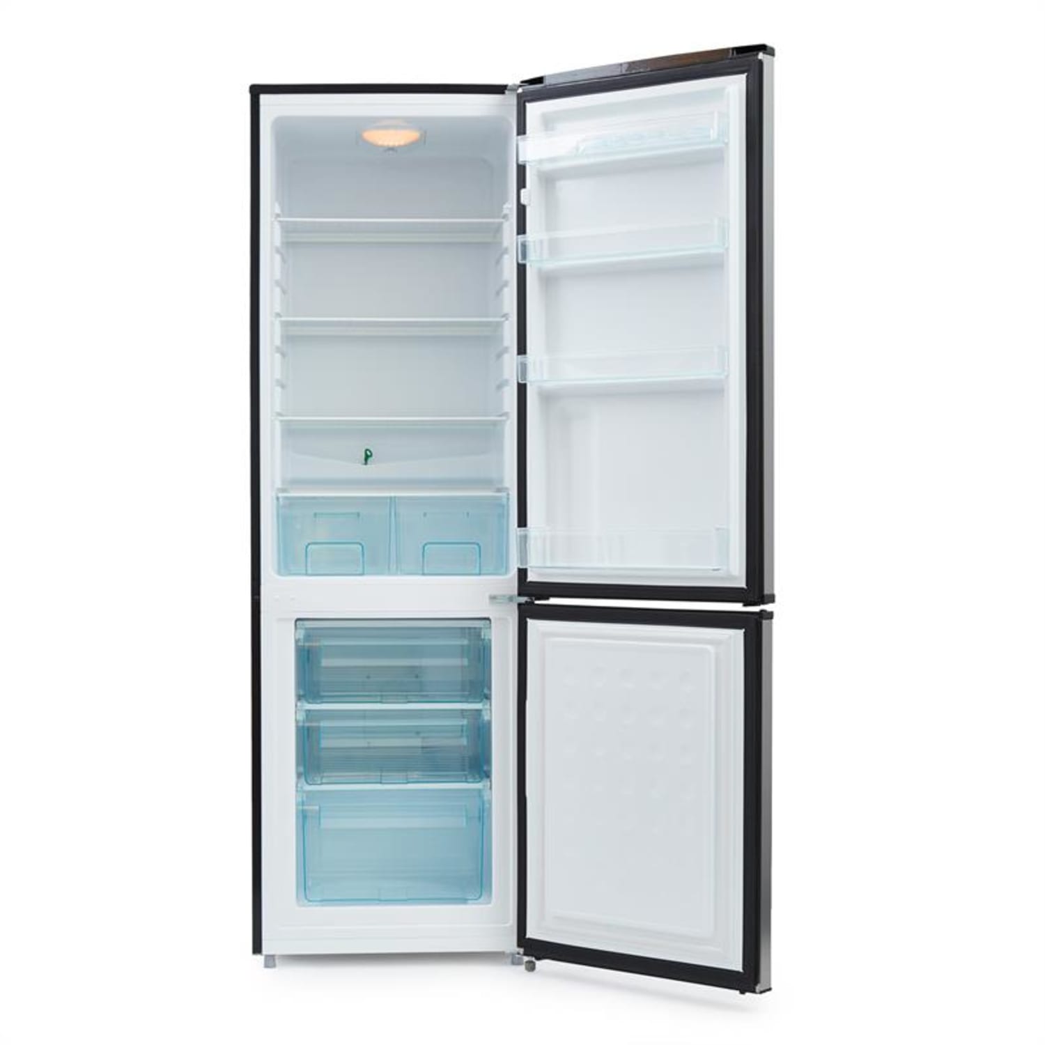 Big Mommy Cool Koel-vries-combinatie A++ 205kWh/jaar 300 L 300 | Zilver