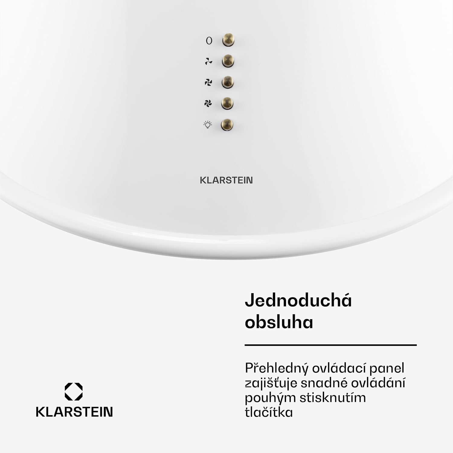 Lumio Neo, digestoř, 60 cm, komínová, 610 m³/h, retro design, nerezová ocel, bílá Bílá