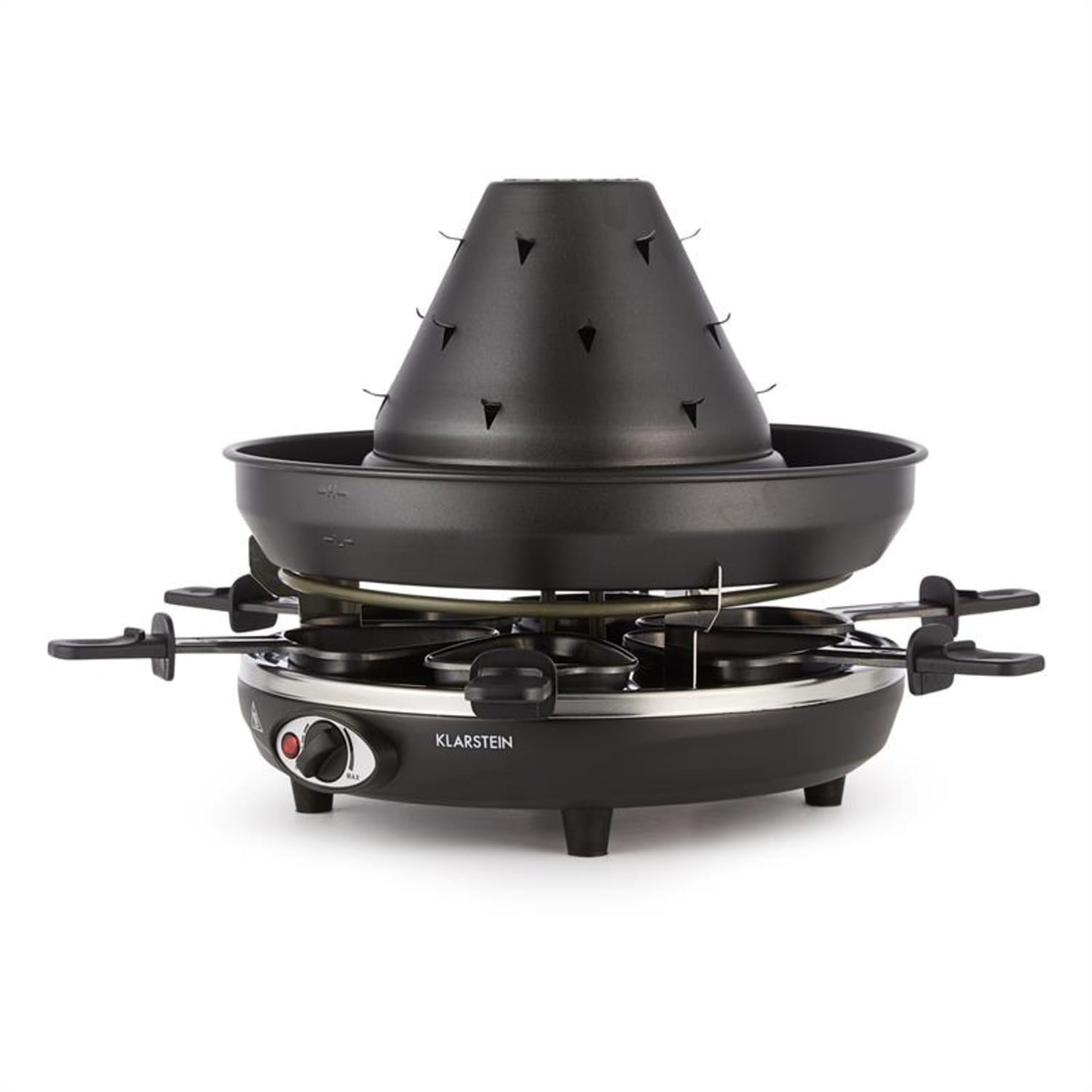 Taste Volcano, raclette grill, 1500 W, tatár grill, 8 személy 