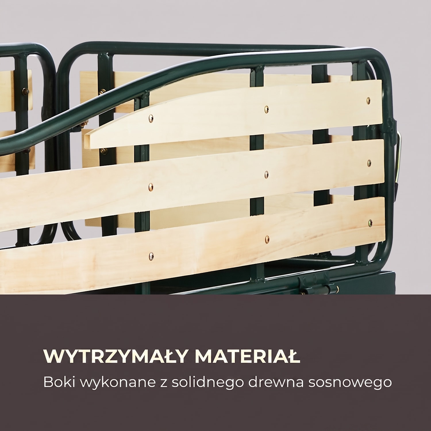 Ventura, wózek ręczny, maksymalne obciążenie 300 kg, stal Ciemnozielony