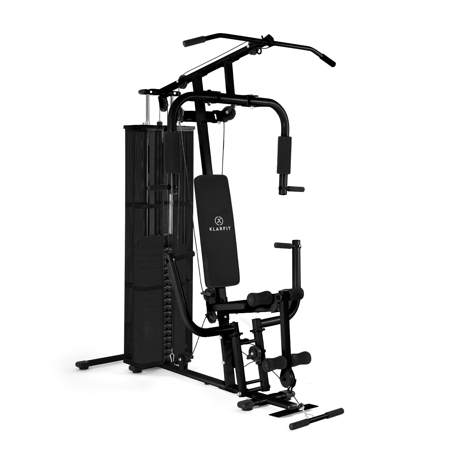 Ultimate Gym 3000, multifunkciós edzőállomás, fekete Fekete