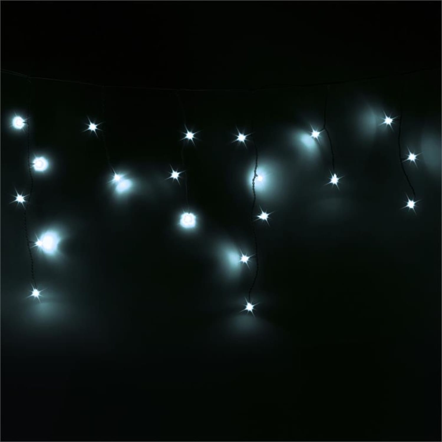 ICICLE-480-WW LED karácsonyi megvilágítás, jégcsapok, 24m, 480 LED égő, hidegfehér szín 24 m | Hideg Fehér