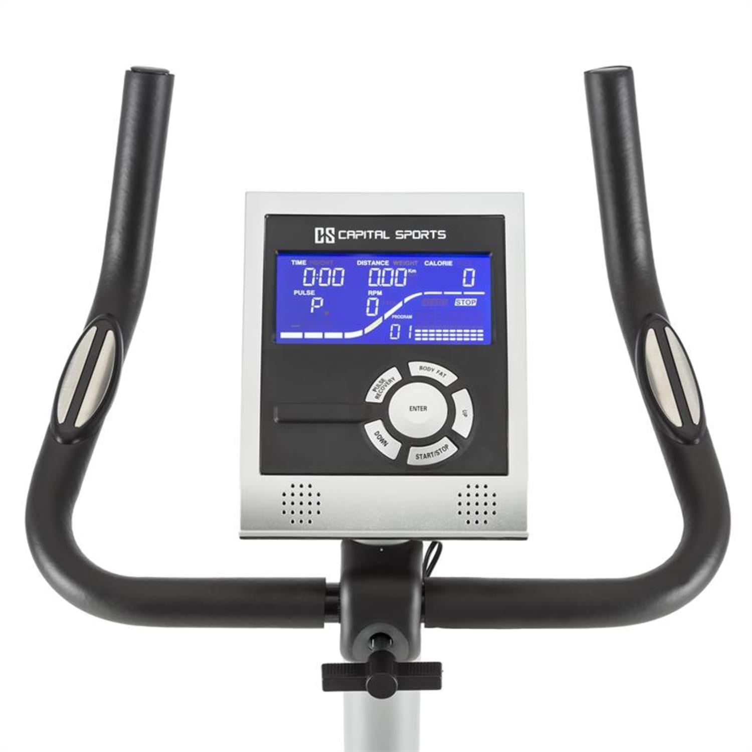 COZZIL, sobni bicikl, 4 kg , mjerač pulsa, računalo, srebrni Srebrna