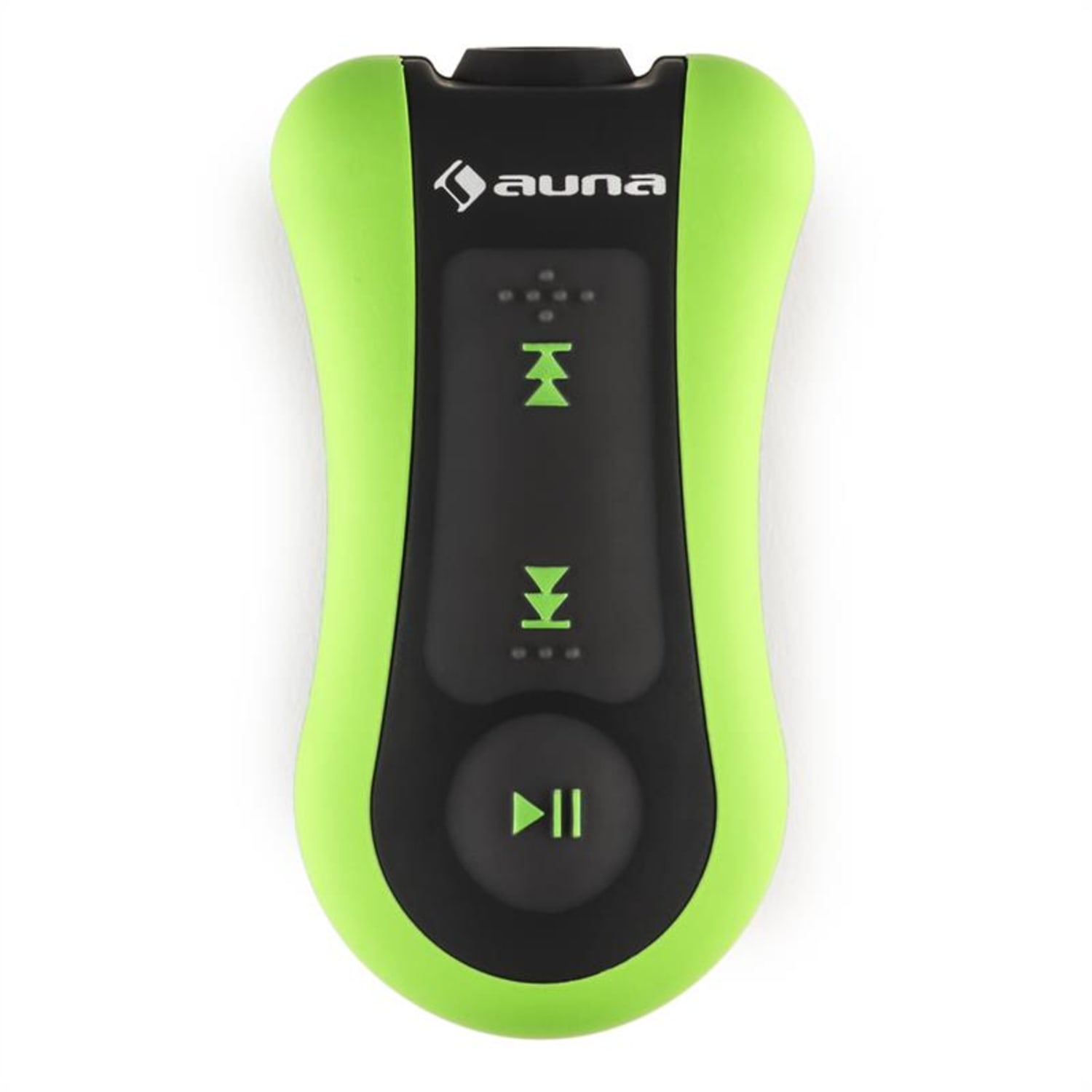 Hidro 8 Leitor de MP3 4GB IPX 8 Impermeável Grampo c/Auriculares Verde 