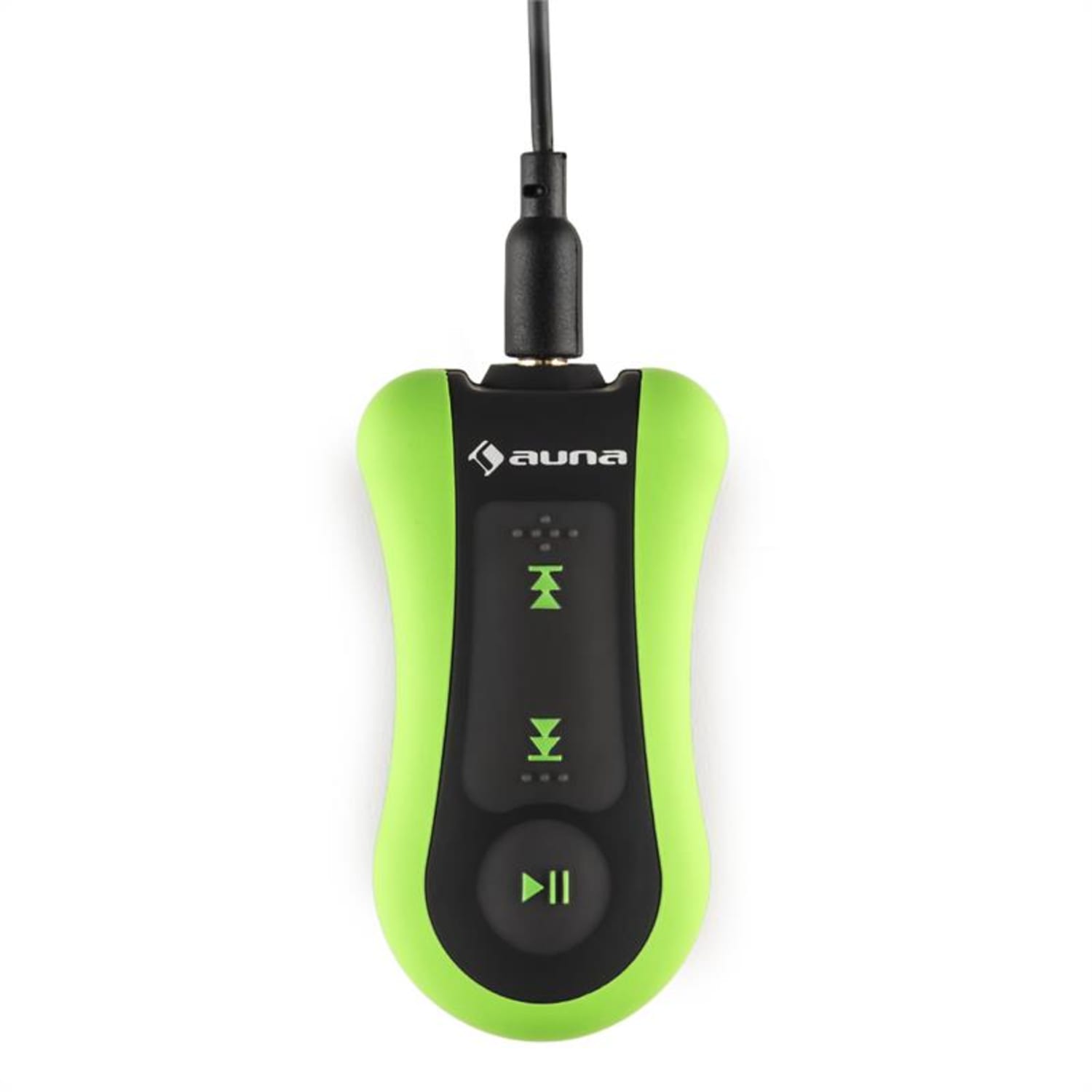 Hidro 8 Leitor de MP3 4GB IPX 8 Impermeável Grampo c/Auriculares Verde 
