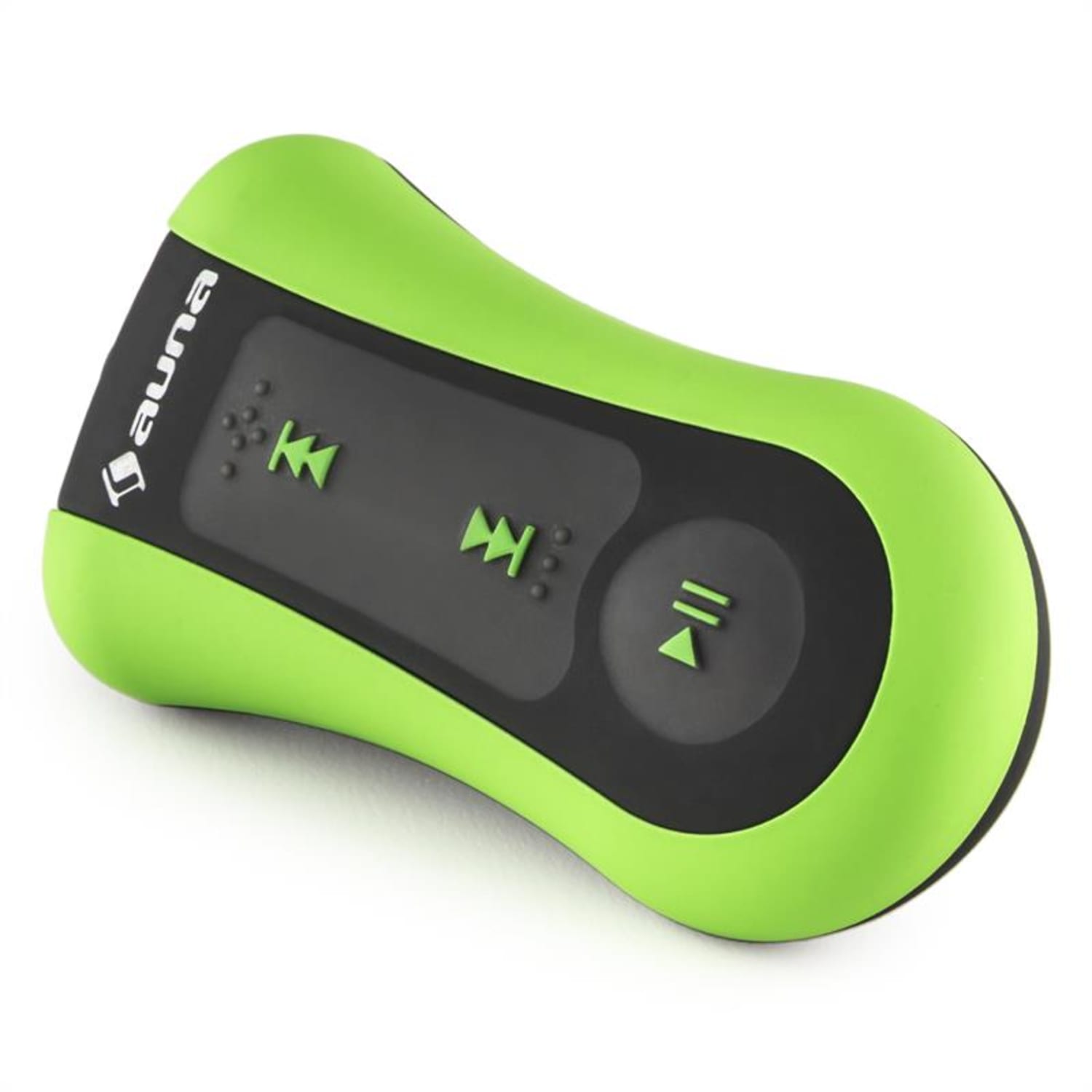 Hidro 8 Leitor de MP3 4GB IPX 8 Impermeável Grampo c/Auriculares Verde 