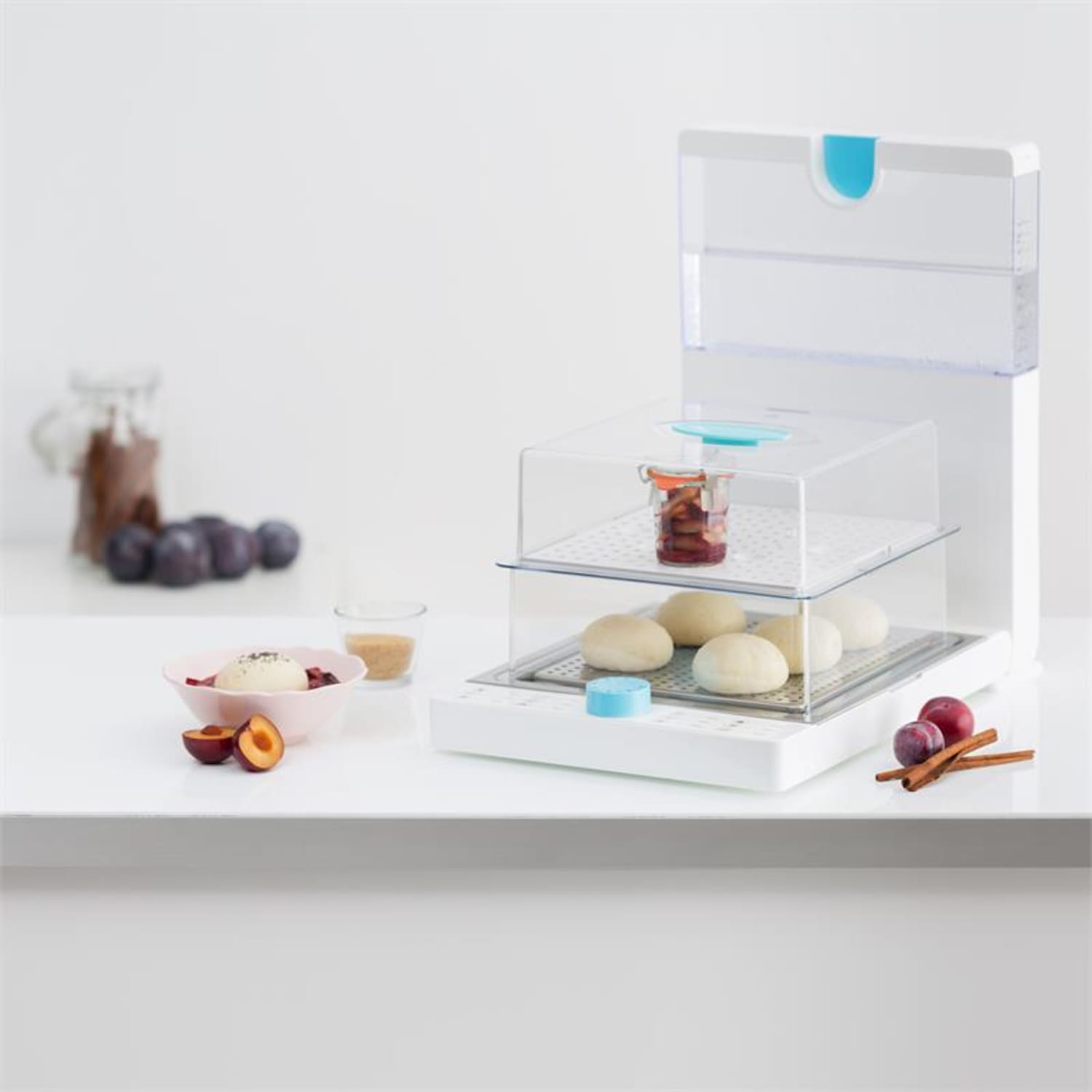 Klarstein Steam SPA, fehér, párolófazék, 1500 W, 60 perces időzítő 