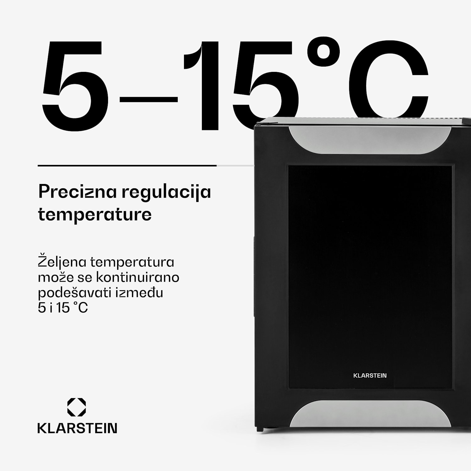 Happy Hour, crni s ukrasnim vratima, minibar, hladnjak, 33 L, tihi rad, G 33 Ltr | F | Crna