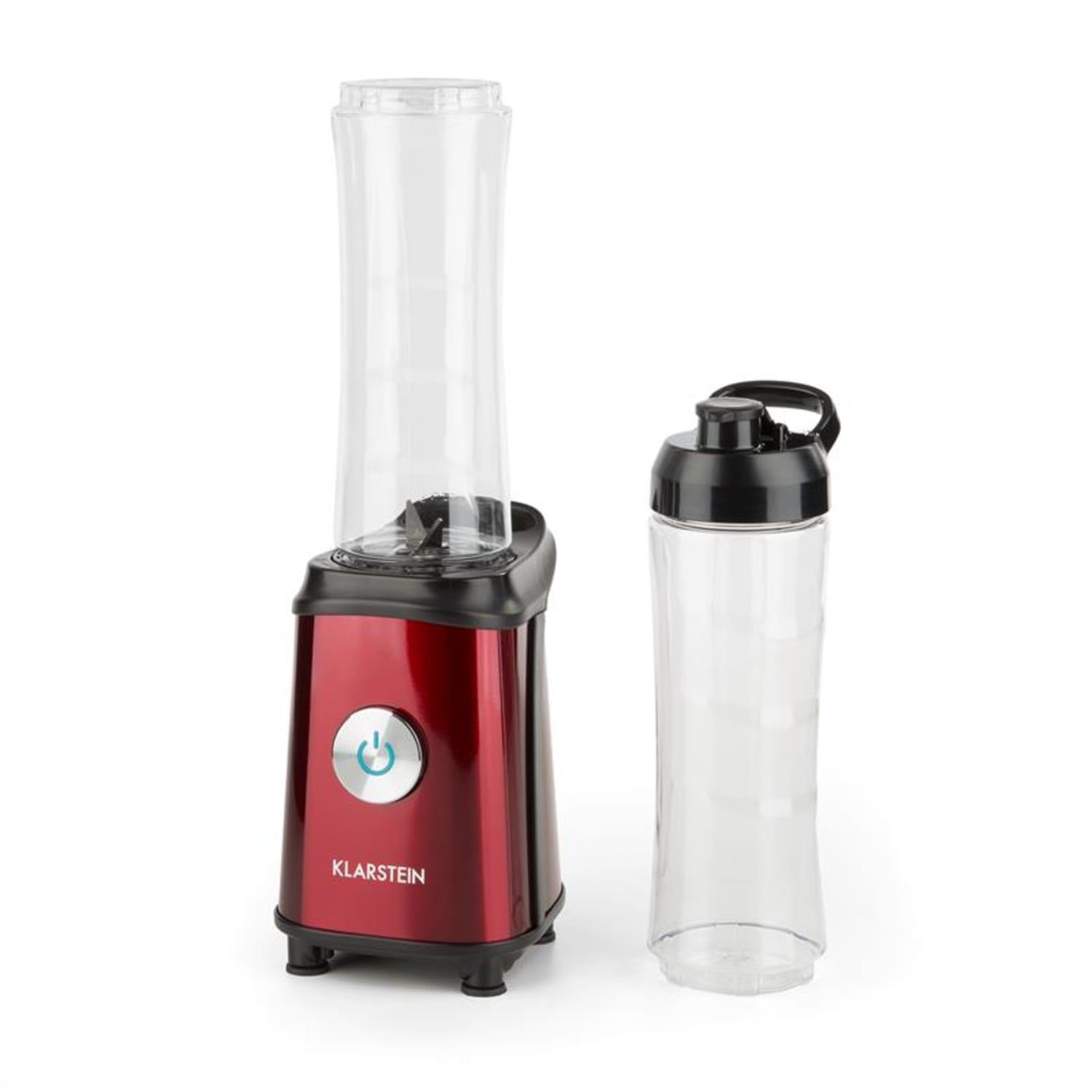 Tuttifrutti mini mixer, 350 W, 800 ml, keresztpengék, BPA mentes, piros Piros