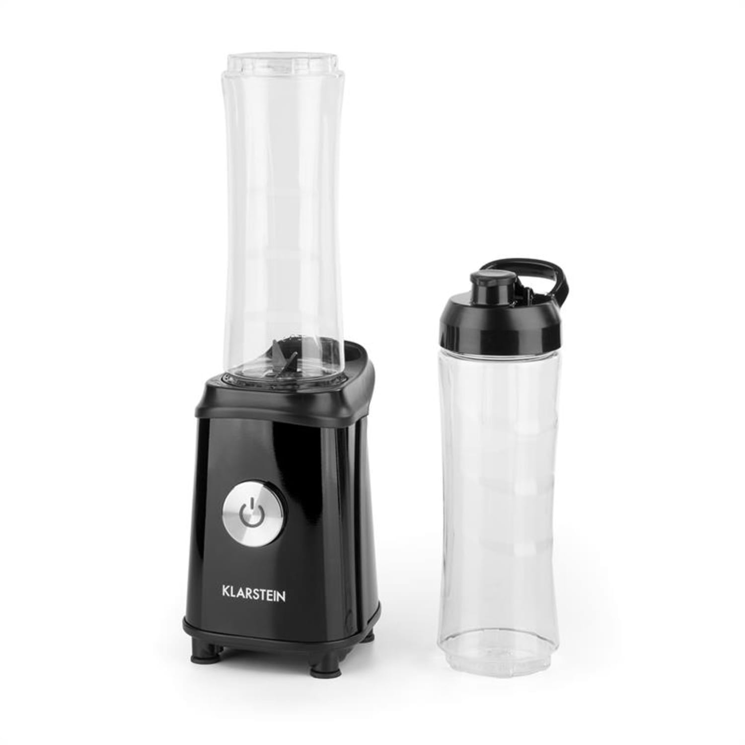Tuttifrutti, černý, mini mixér, 350 W, 800 ml, křížové čepele, bez BPA Černá