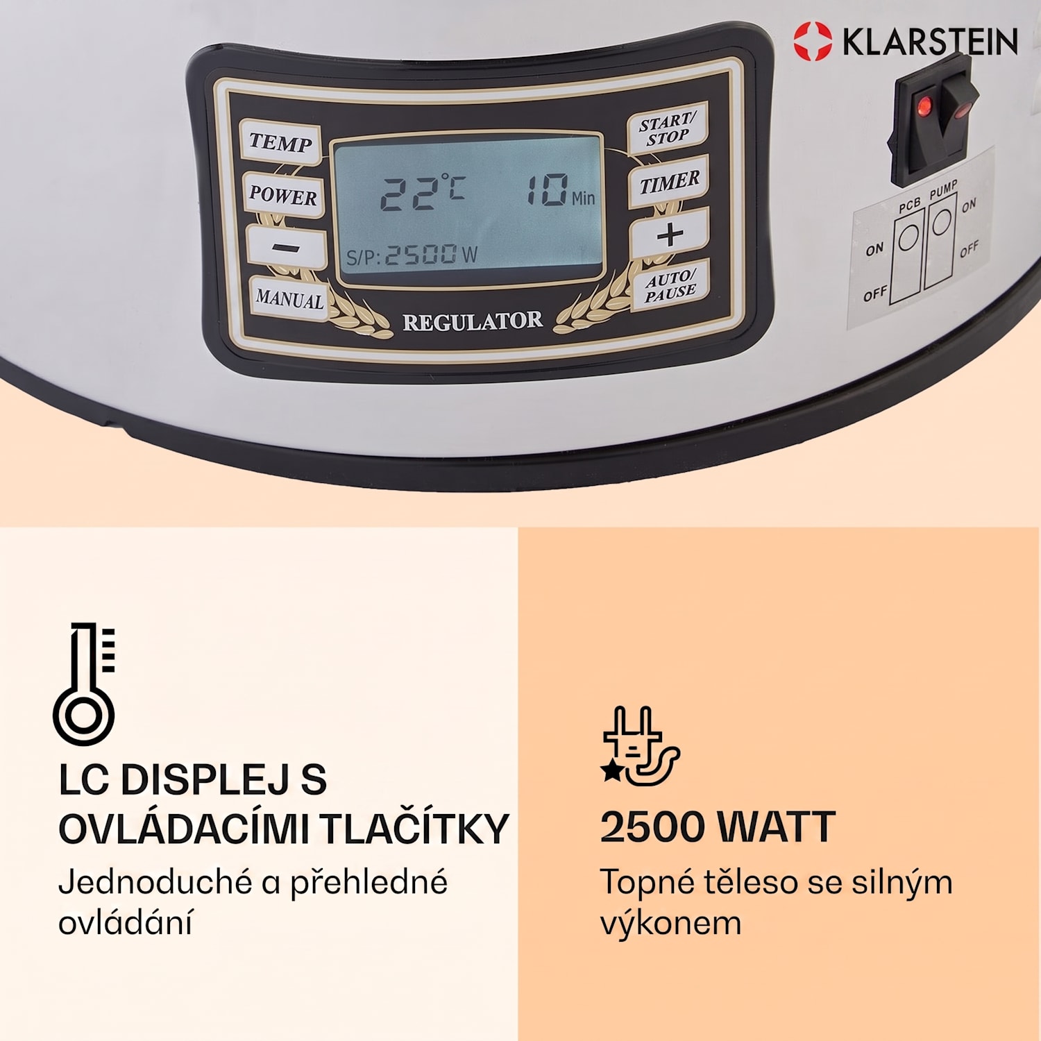 Mundschenk, sladový kotel, 30 l, 2500 W, nerezová ocel 