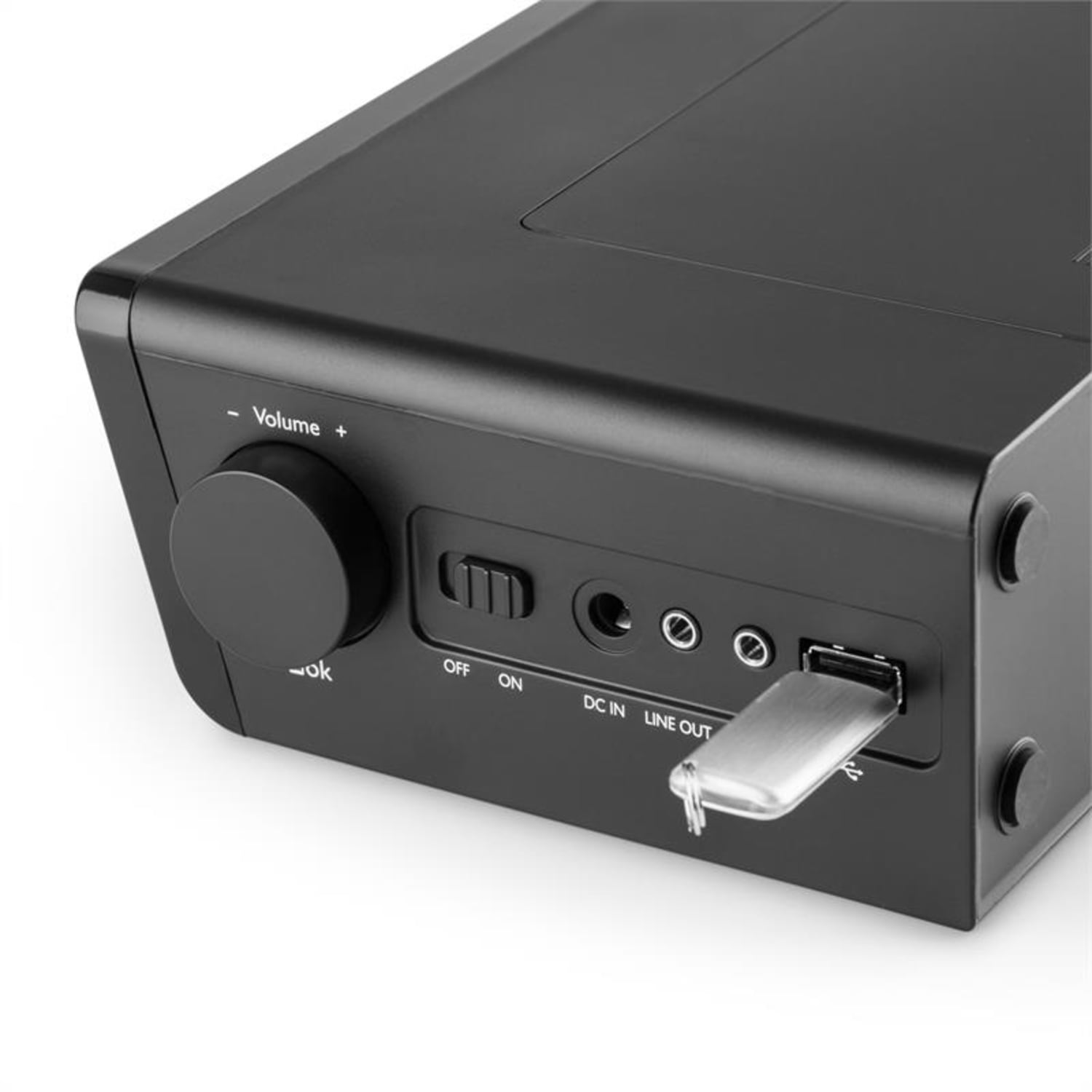 KR-190 Radio de cocina con WiFi/Internet, app de control, monitor LCD-TFT de 3,2", en negro Negro