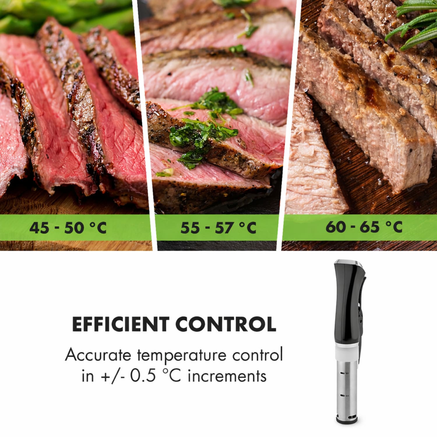 Quickstick, sous vide термостат, циркулационна помпа, 20 л, неръждаема стомана 