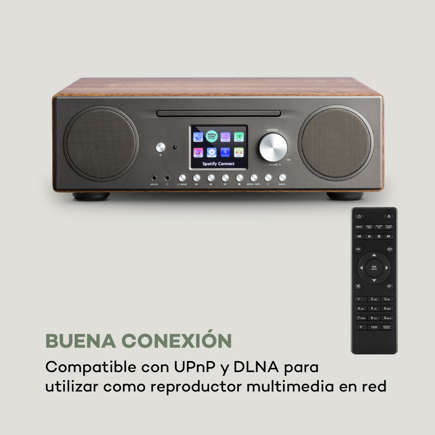 Internetradio Connect CD Radio por internet Spotify Connect Bluetooth App C 