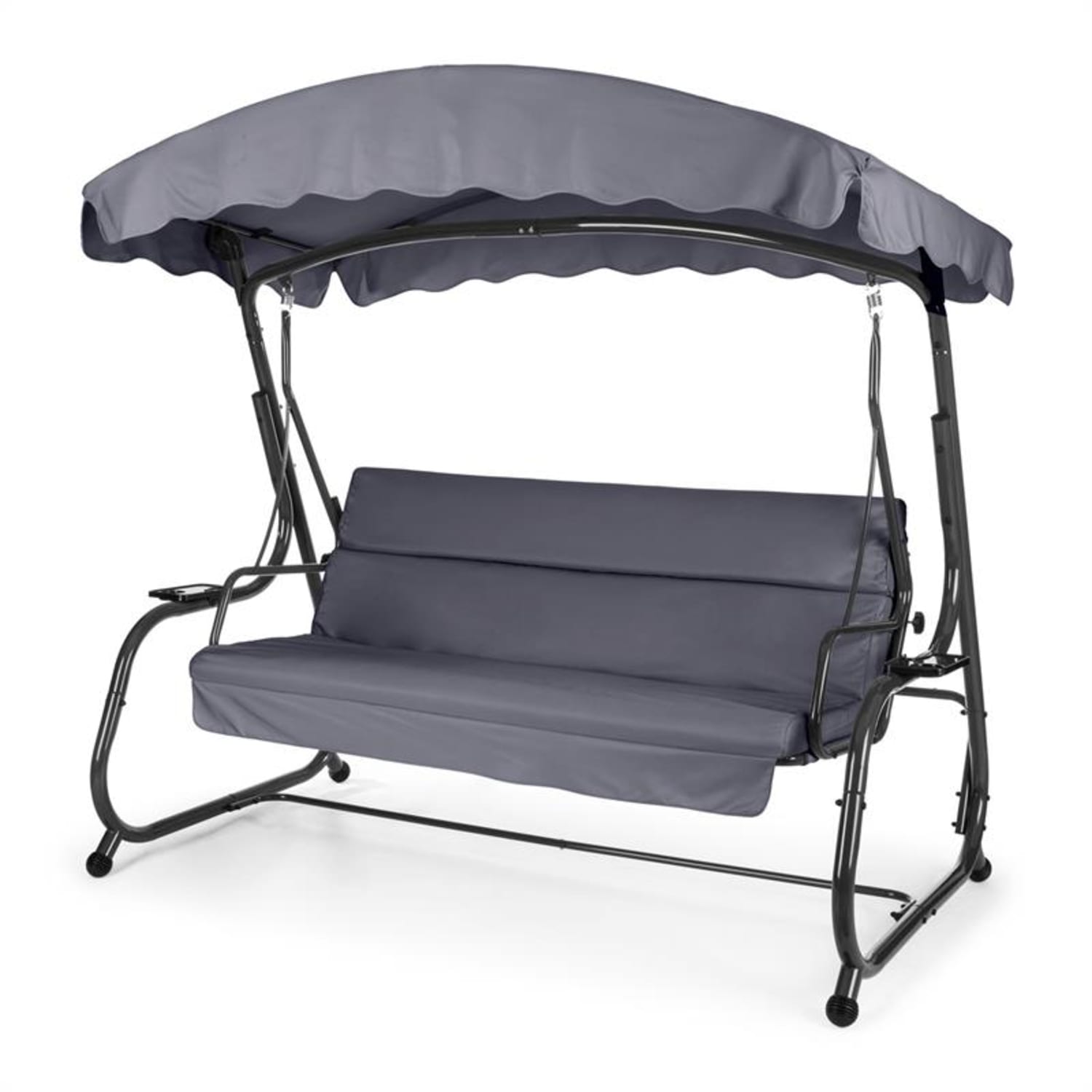 High Society Balancelle balançoire jardin terrasse 220 cm - gris