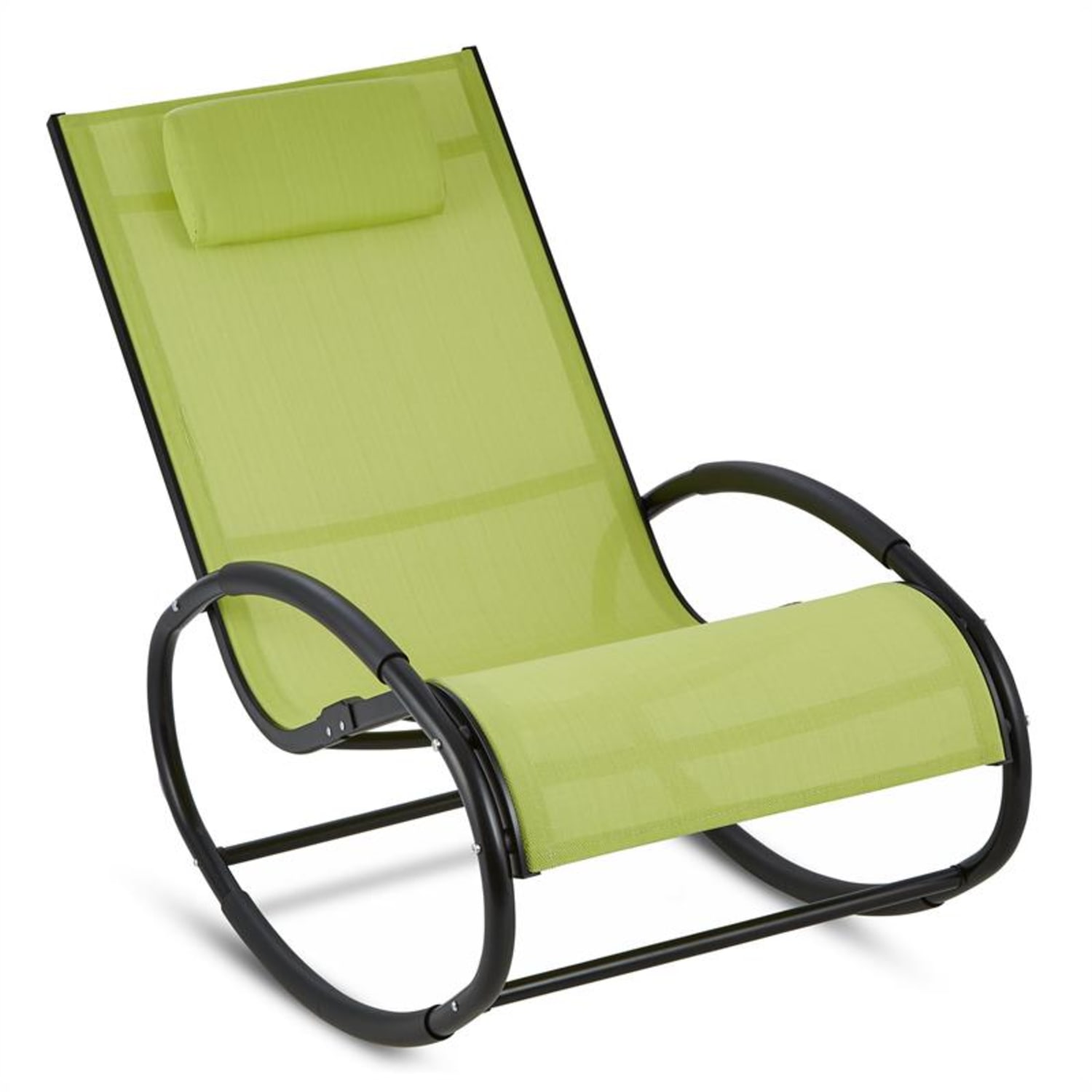 Retiro, hojdacie kreslo, hliník, polyester, zelené Zelená