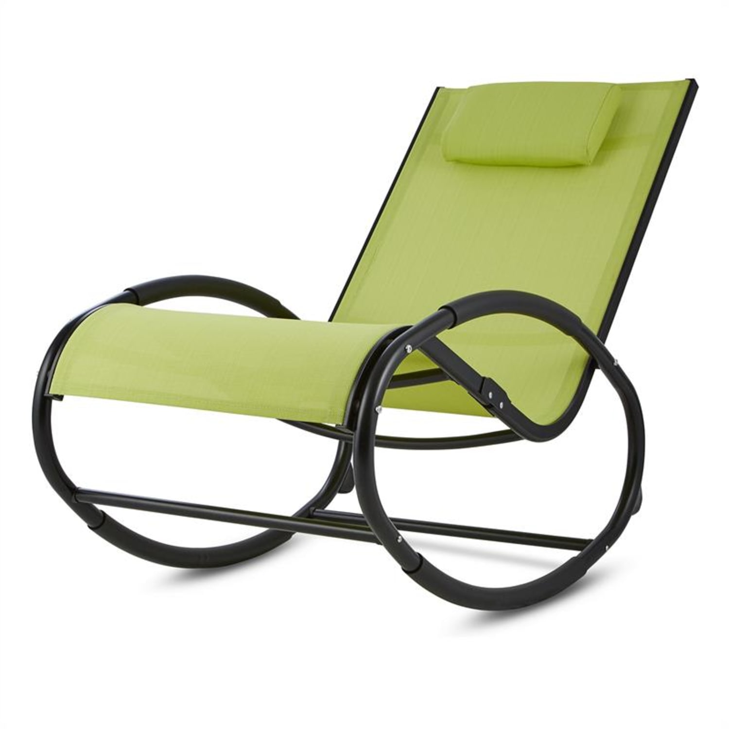 Retiro, hojdacie kreslo, hliník, polyester, zelené Zelená