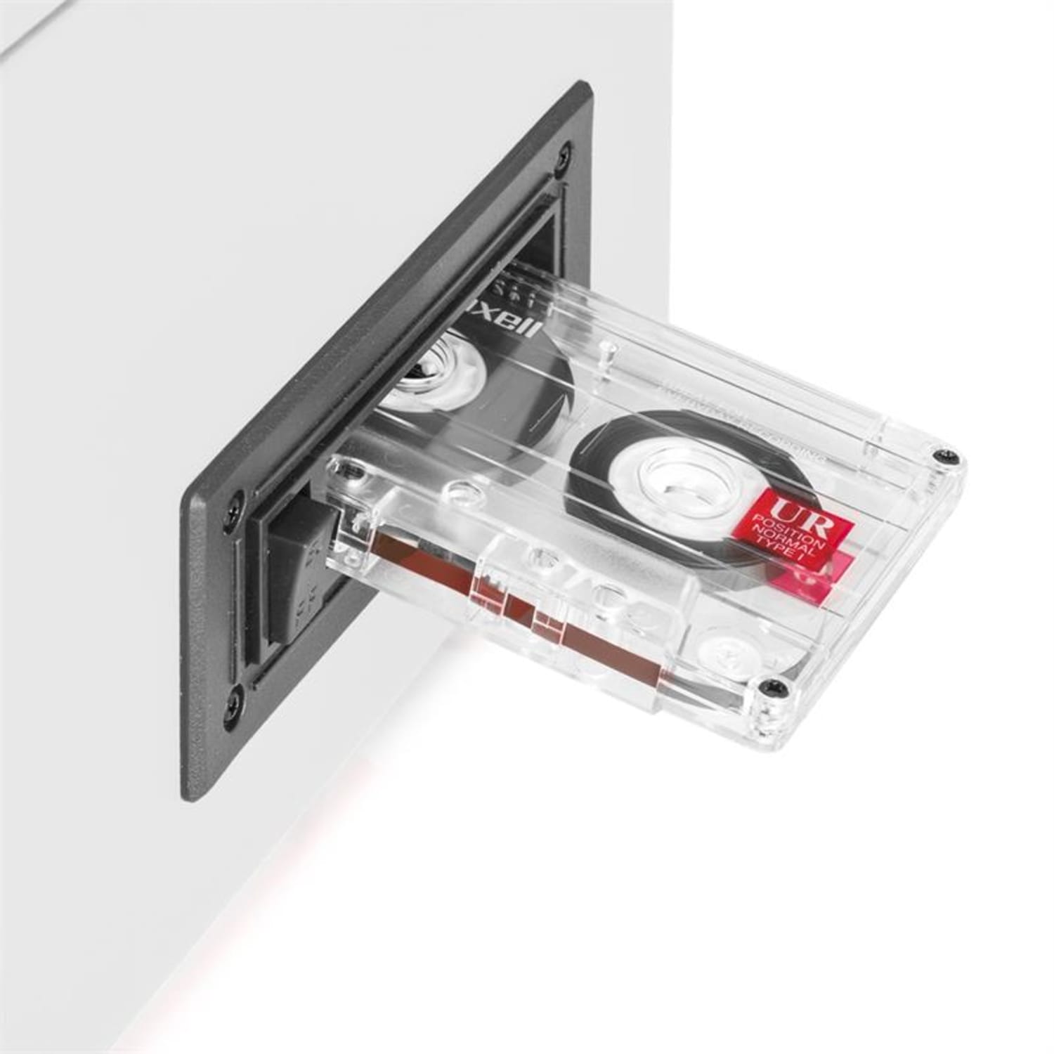 Belle Epoque 1907 Sistema Audio Retrò Giradischi Cassetta Bluetooth USB CD Bianco