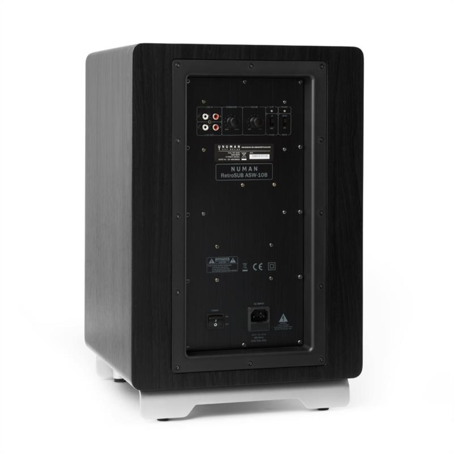 RetroSub aktivní subwoofer 25,4 cm (10 ") černá Černá | No Cover