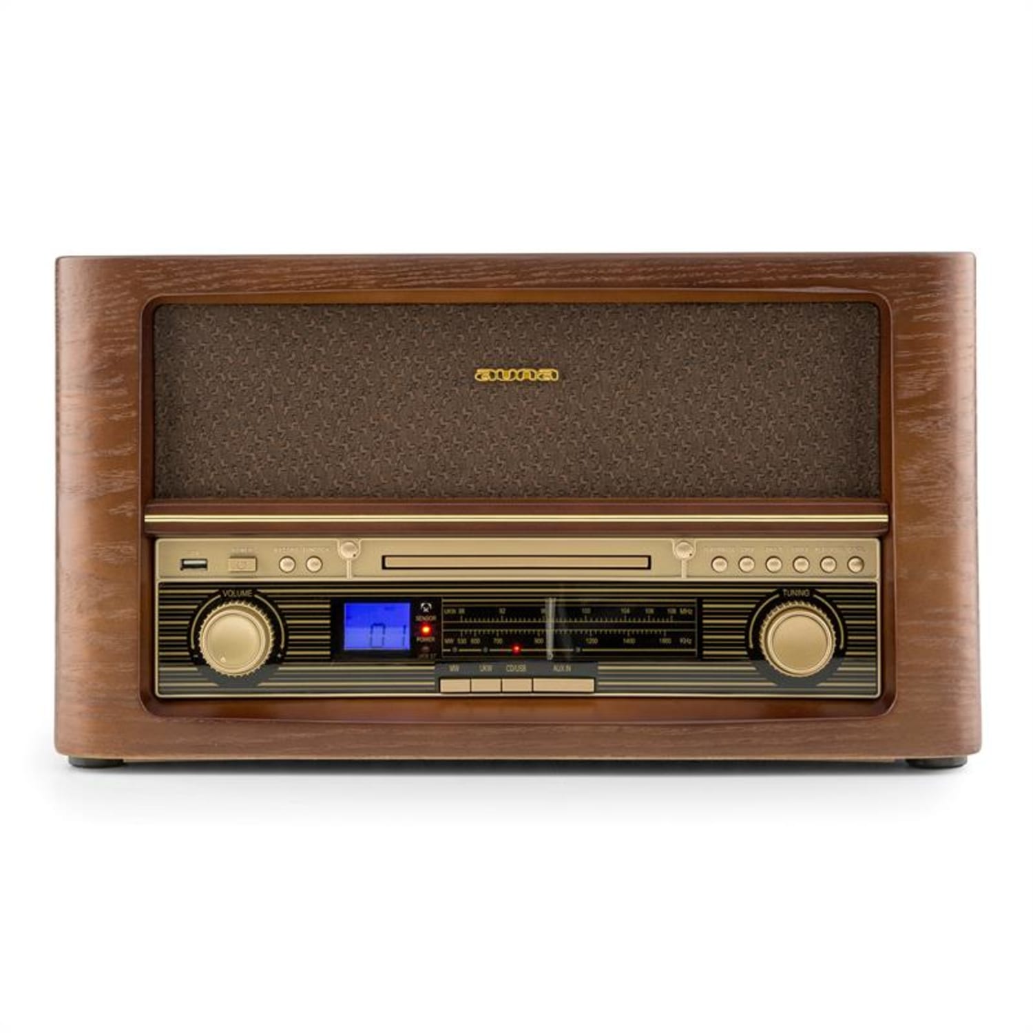 Belle Epoque 1906 DAB equipo de sonido retro CD MP3 USB FM Reproductor de CD