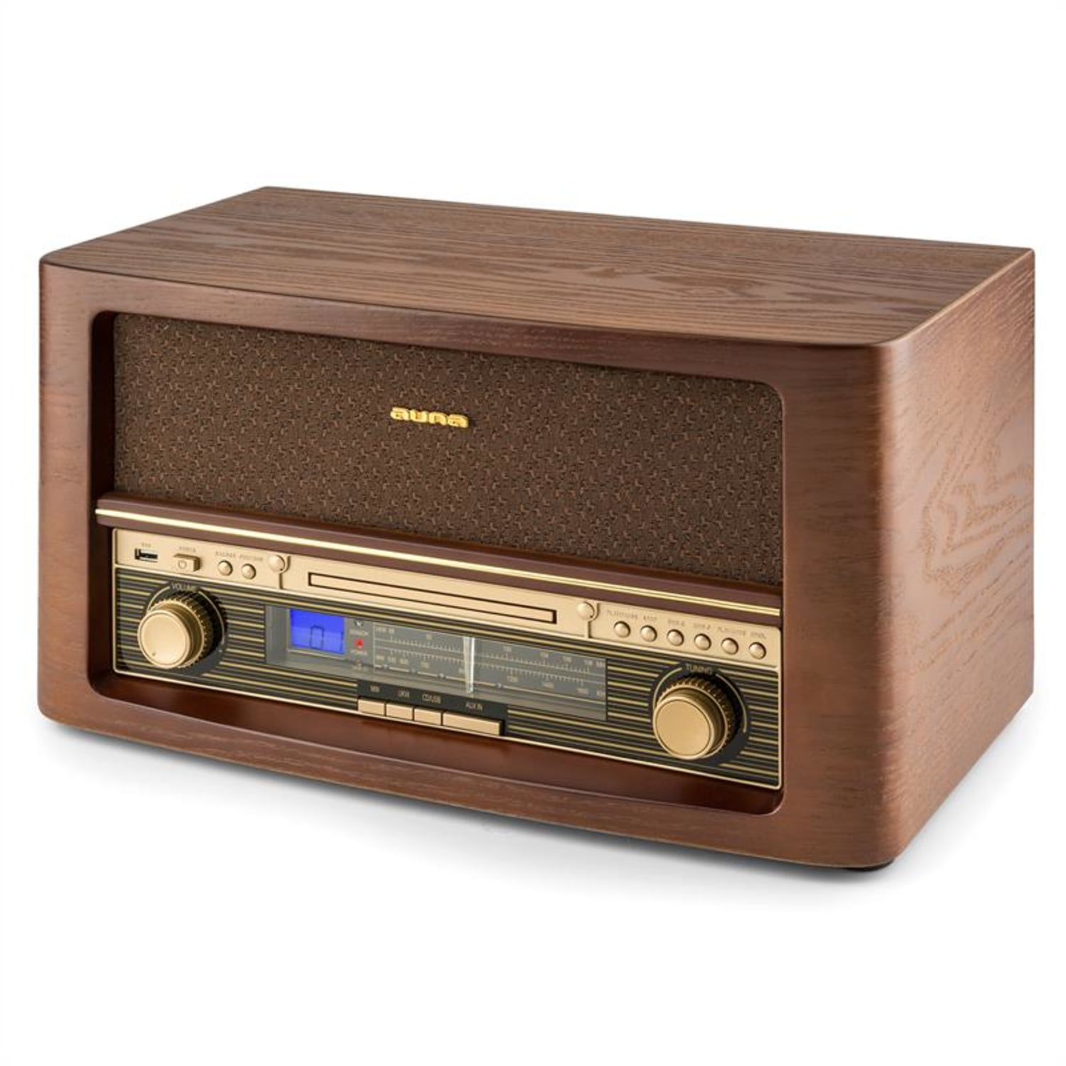 Belle Epoque 1906 DAB equipo de sonido retro CD MP3 USB FM Reproductor de CD