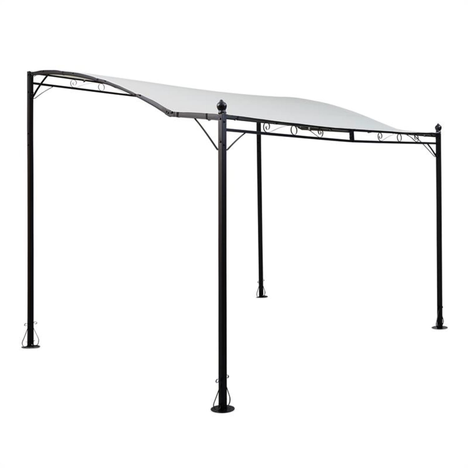 Allure, pergola, daszek, zadaszenie, 300 x 250 cm, poliester Biały