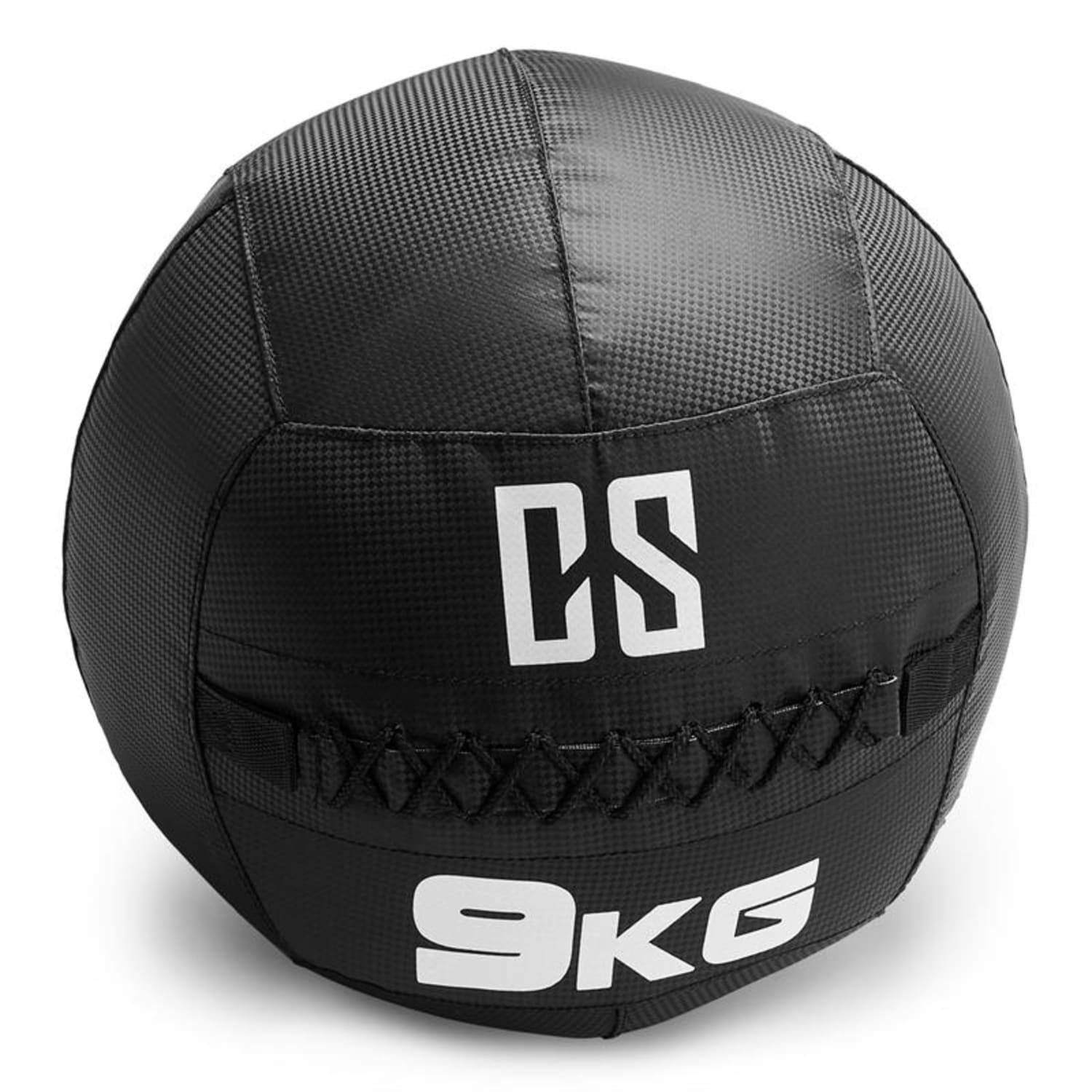 Bravor Wall Ball medicinbal PVC 9kg černá, dvojité švy 9 kg
