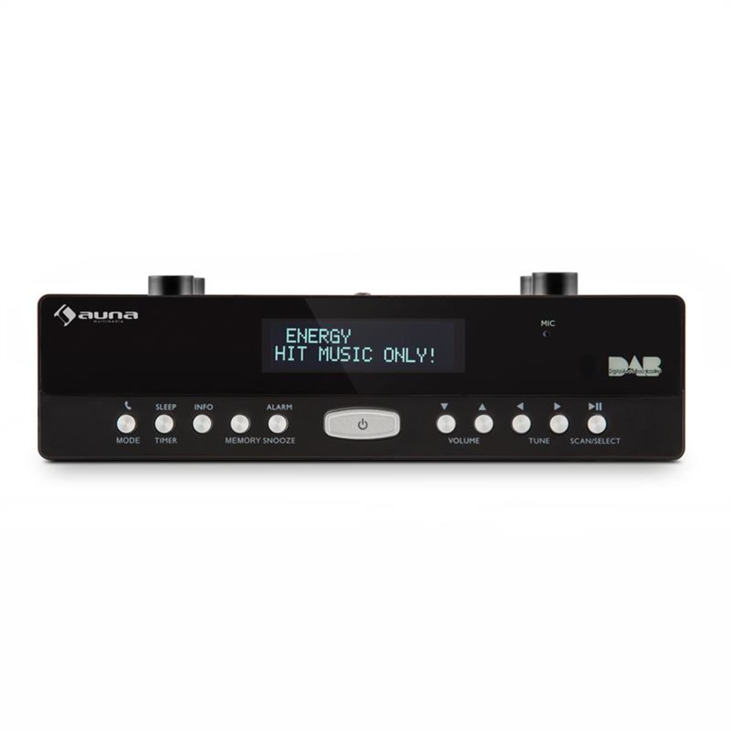 KR-100 DAB Radio de cocina bajo mueble DAB+ Bluetooth micrófono FM 