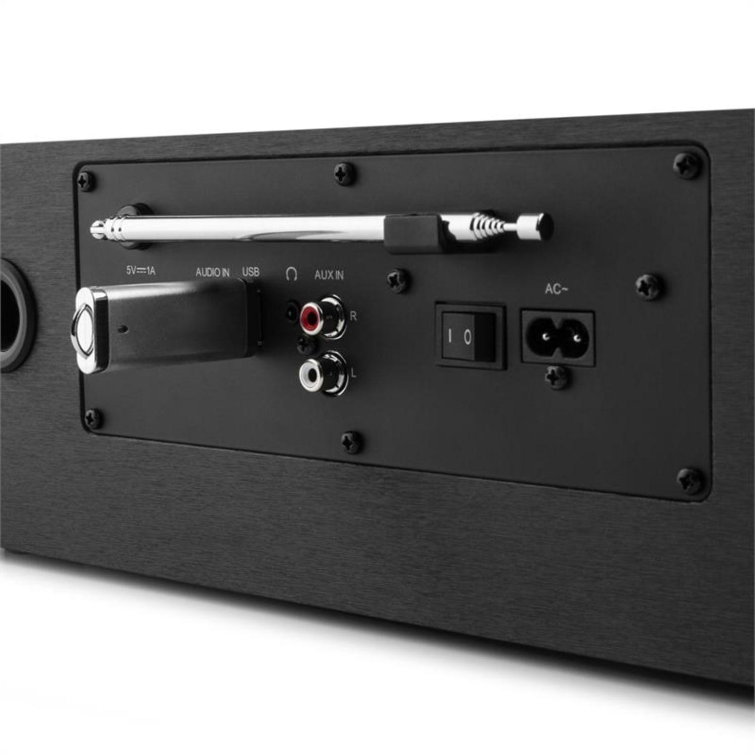 STANDFORD DAB-CD-RADIO DAB+ BLUETOOTH USB MP3 AUX FM, CRNI Crna
