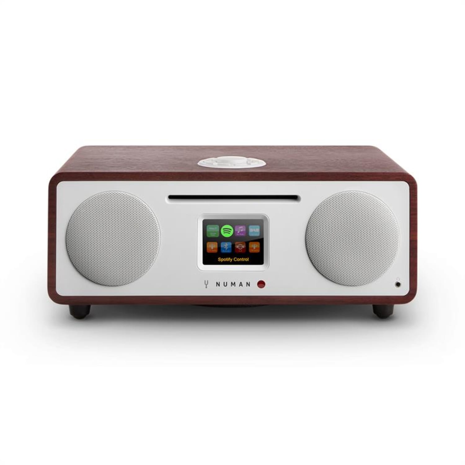 Two, wenge, 2.1 internetové rádio, CD, 30 W, bluetooth, Spotify Connect Mahagonová
