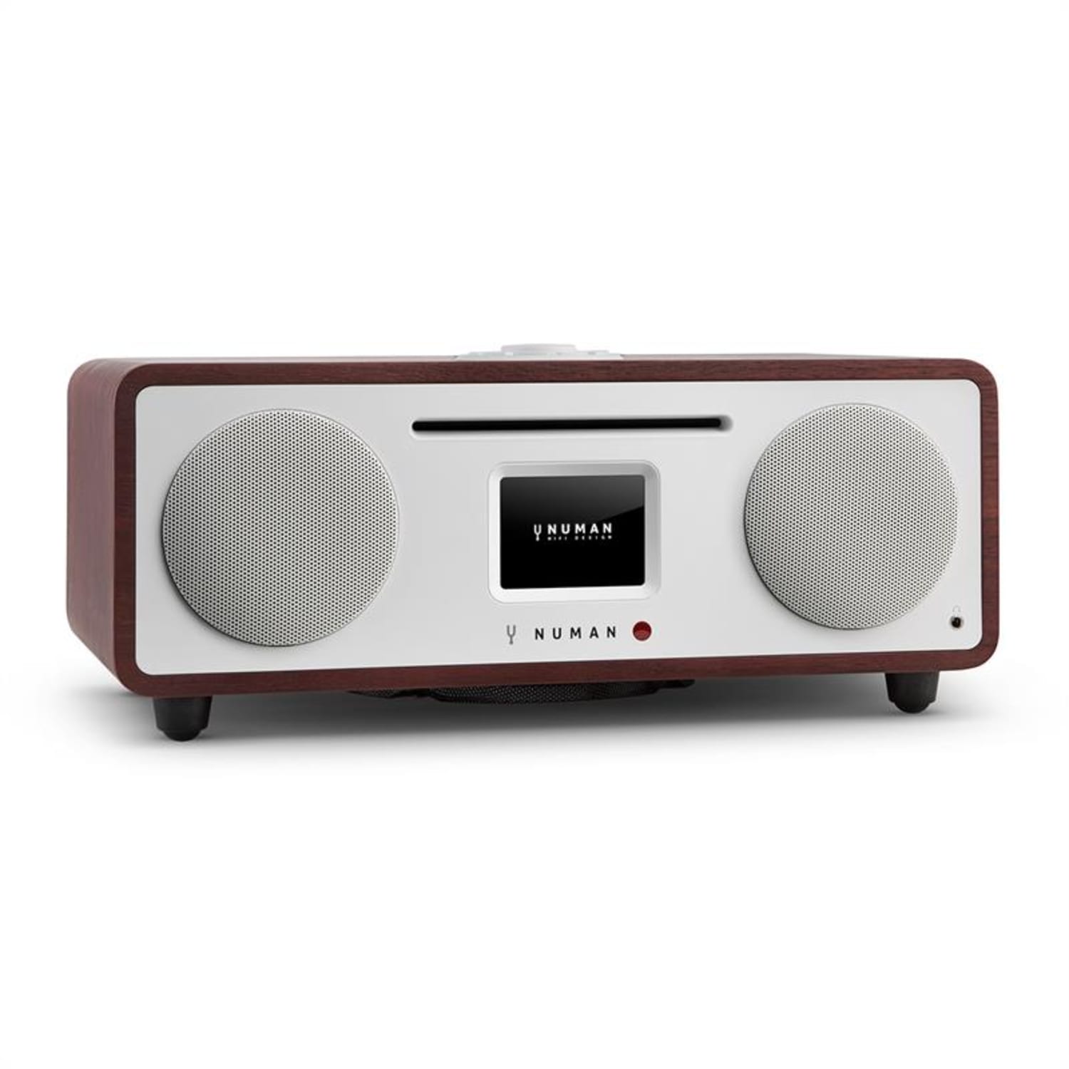 Two, wenge, 2.1 internetové rádio, CD, 30 W, bluetooth, Spotify Connect Mahagonová