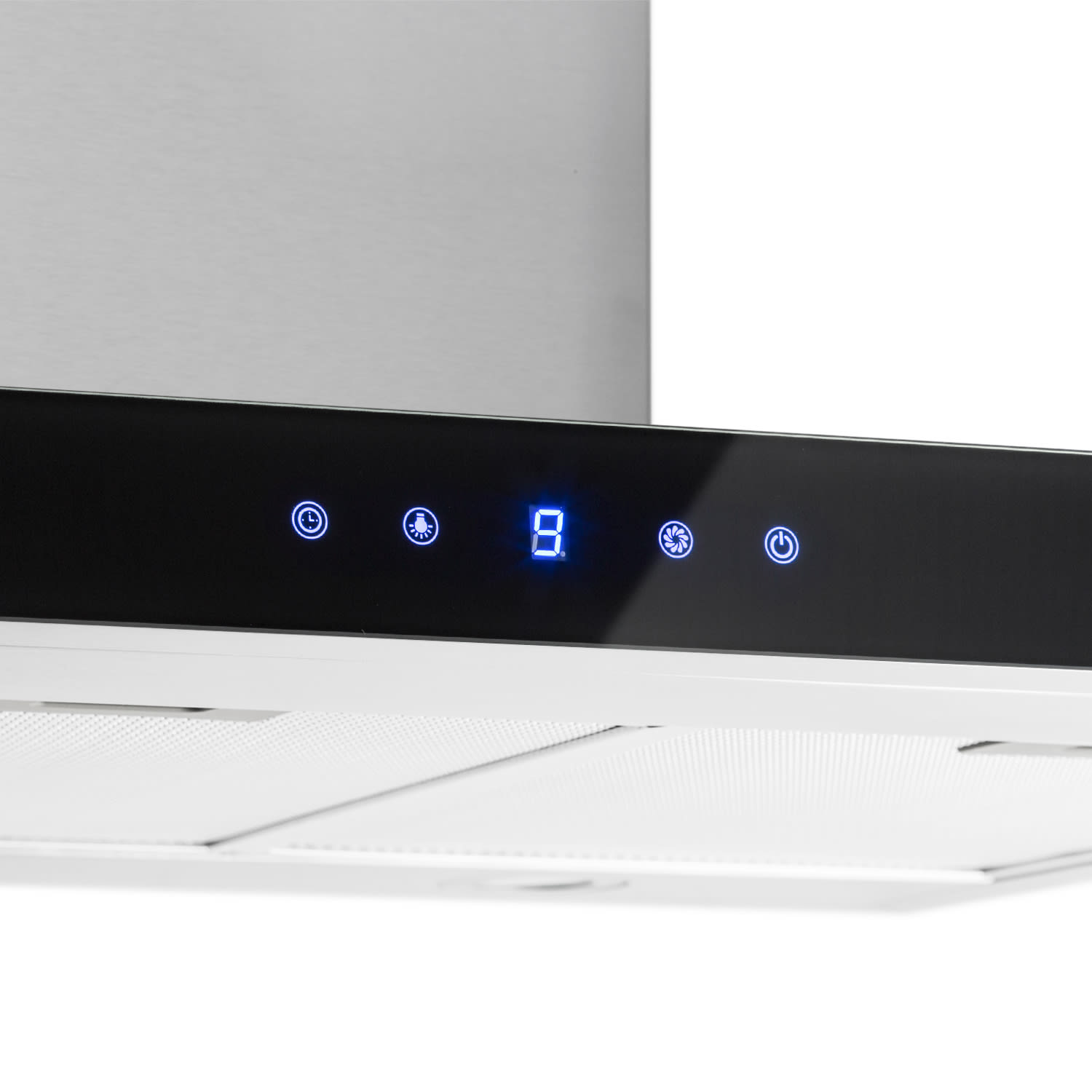 Madonna Hotte îlot aspirante 90cm  extraction 500 m³/h - classe B Noir