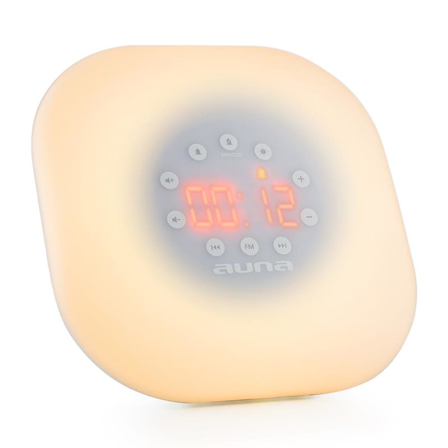 WL-60 Tageslichtwecker Wake-Up-Light LED UKW-Radio 2 Weckgeräusche weiß 