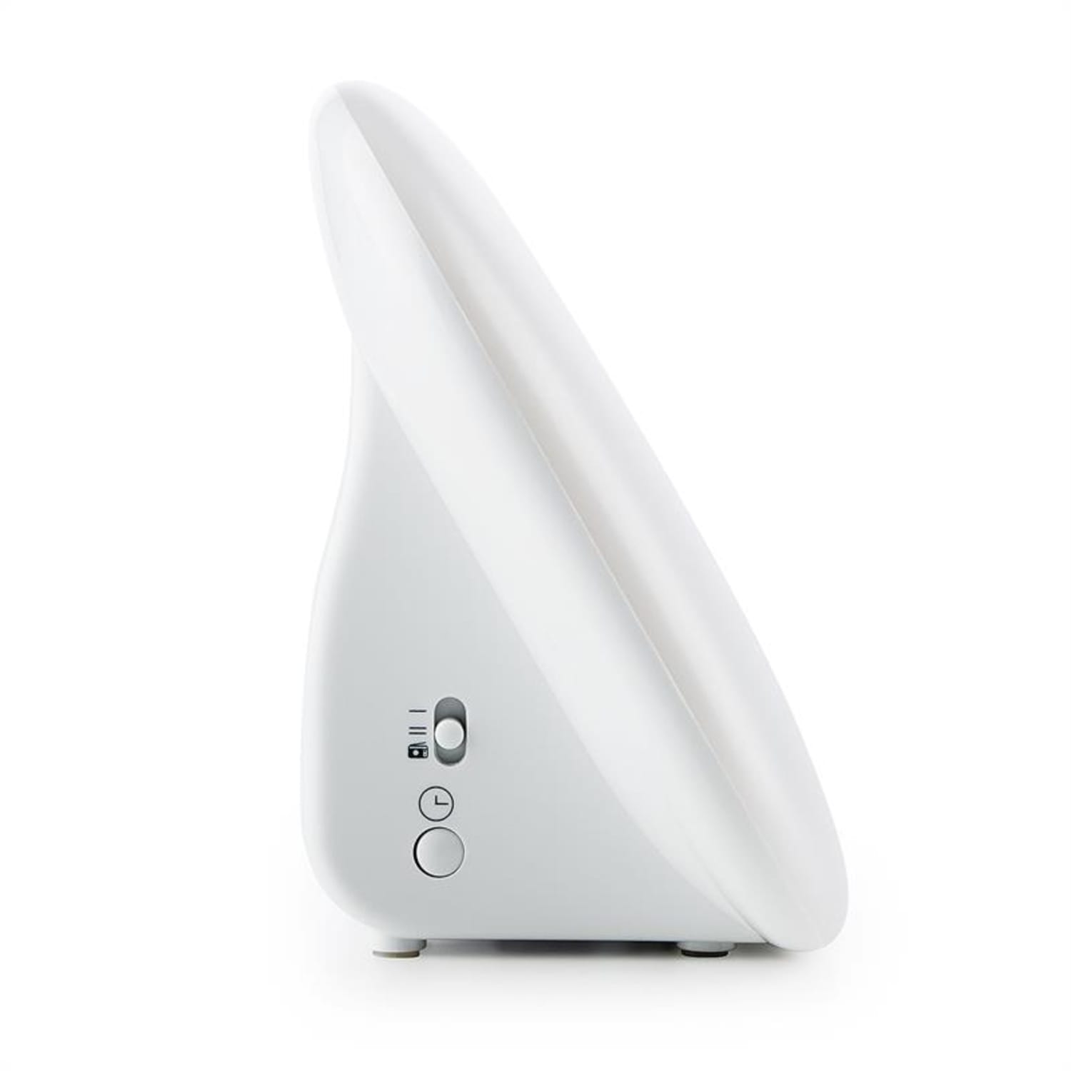 WL-60 Tageslichtwecker Wake-Up-Light LED UKW-Radio 2 Weckgeräusche weiß 