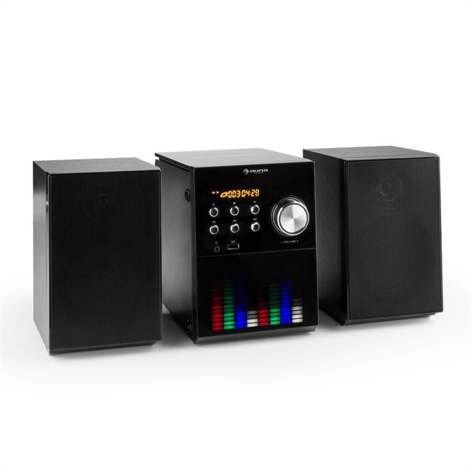 MC-200 LED, MIKRO STEREO SUSTAV, BLUETOOTH, CD, USB, MP3, FM, AUX, LED PANEL 