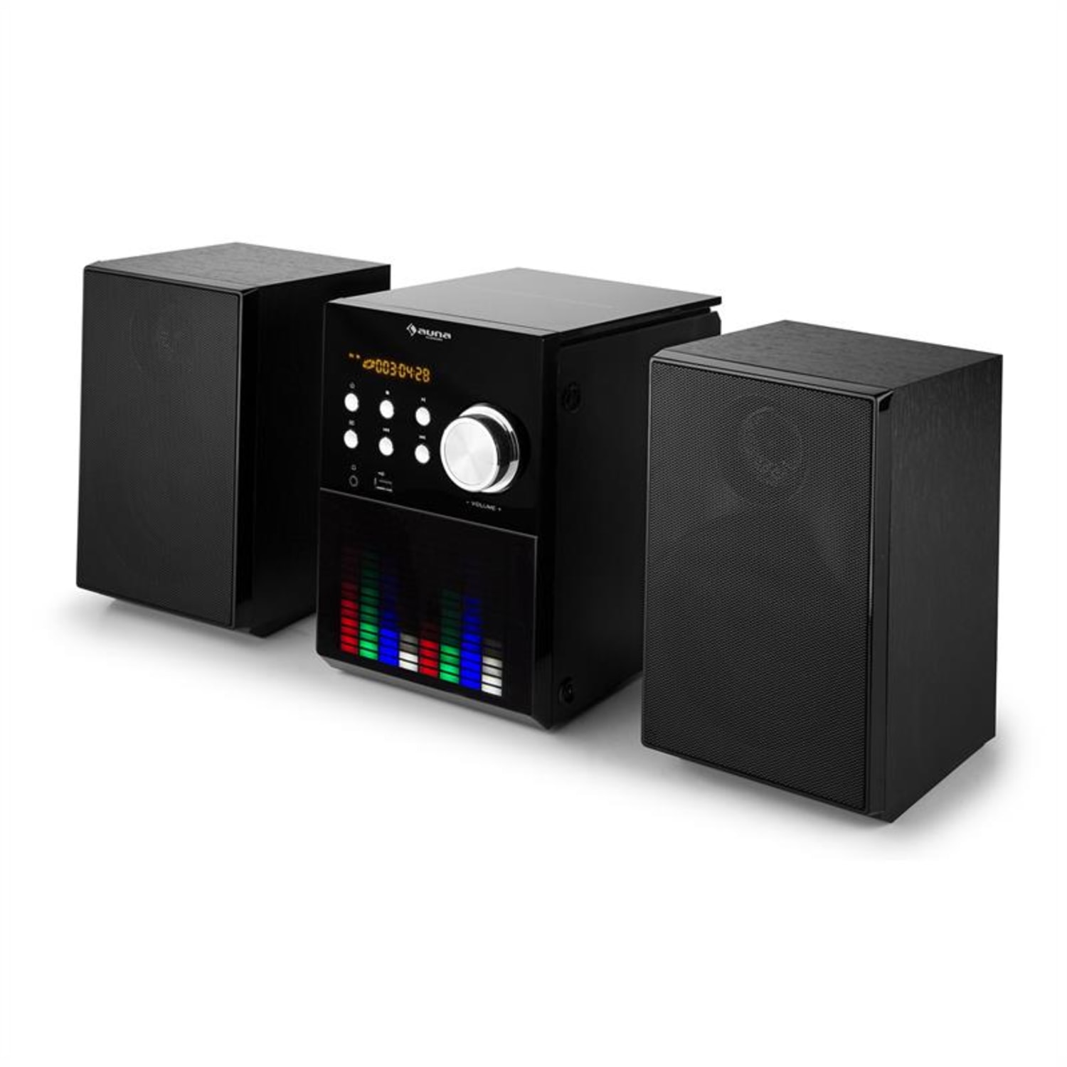 MC-200 LED, MIKRO STEREO SUSTAV, BLUETOOTH, CD, USB, MP3, FM, AUX, LED PANEL 