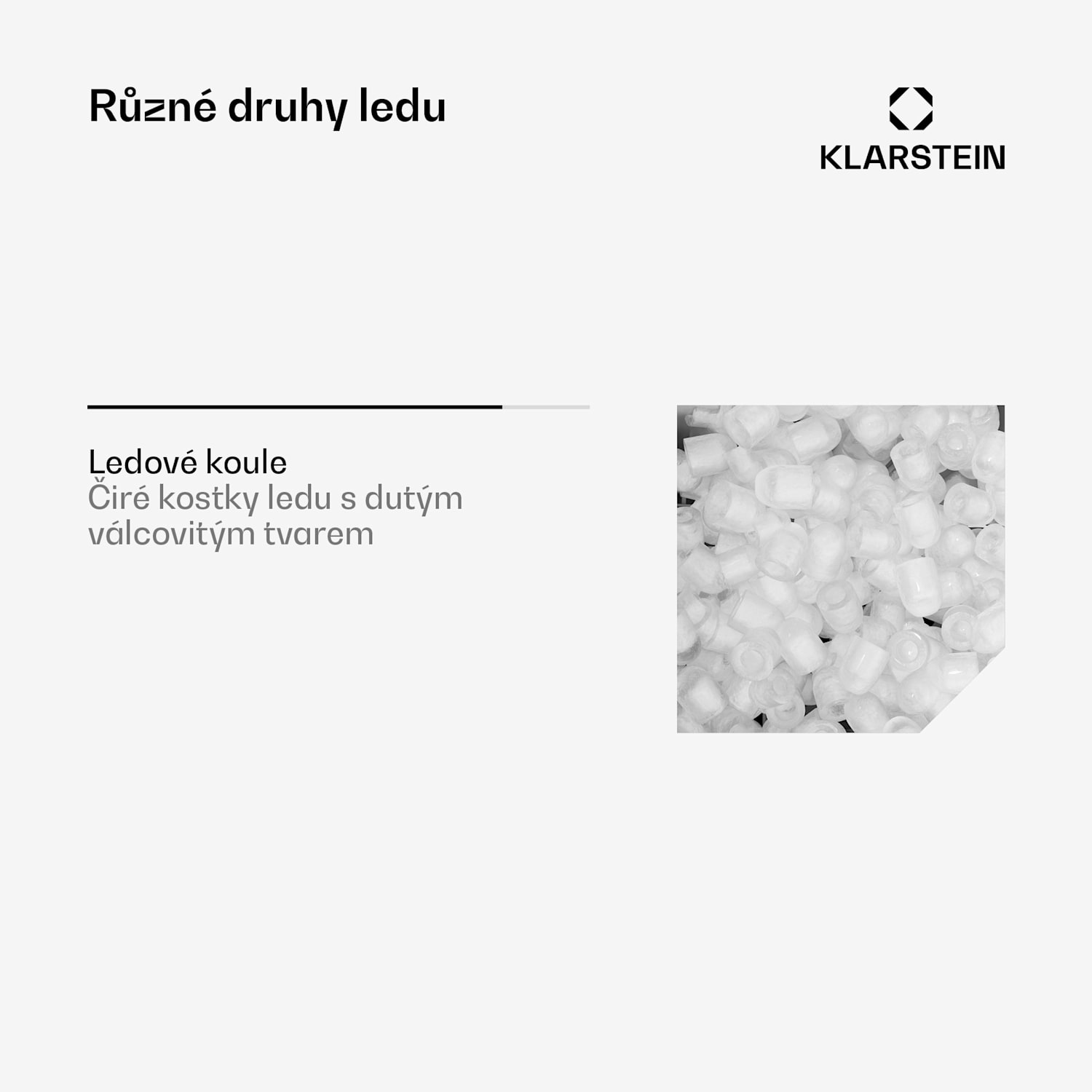Ice Volcano 2G, výrobník ledu, 12 kg/24 h, 2 l, LED, červený Červená