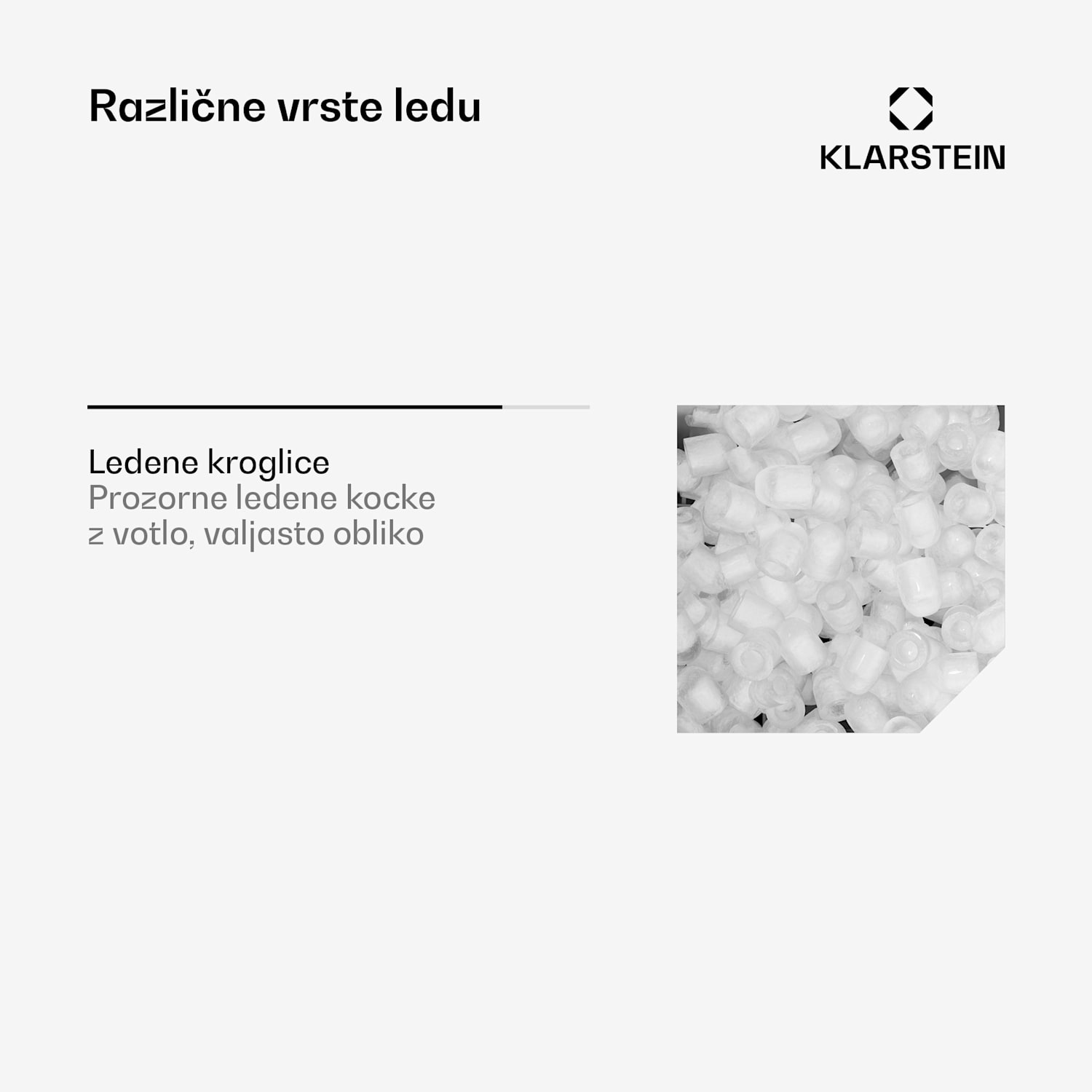 Ice Volcano 2G Ledomat | 12kg vsakih 24h | 2l | 6-10min rdeč Rdeča