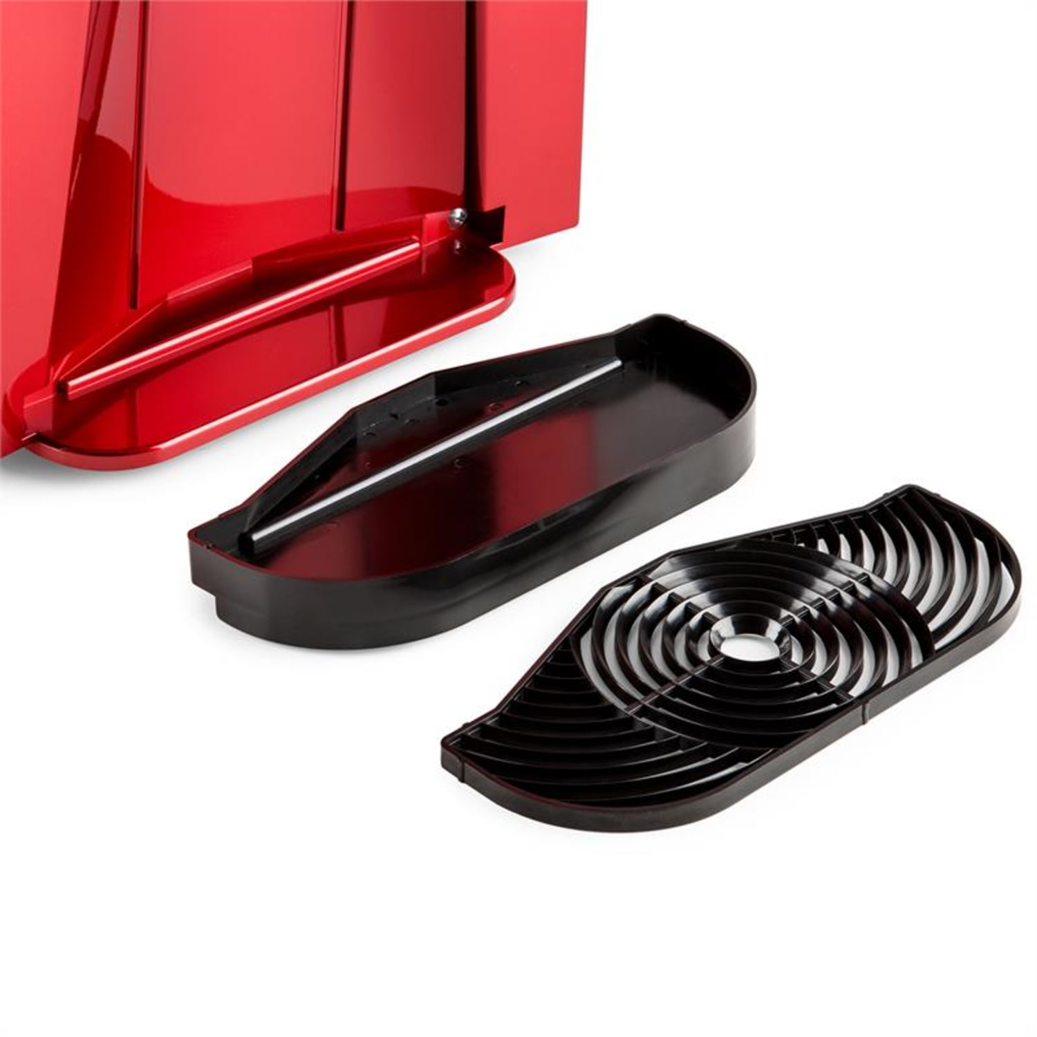 Ice Volcano 2 G, výrobník ľadu, 12 kg/24 h, zariadenie na výrobu ľadu, LED, červený Červená