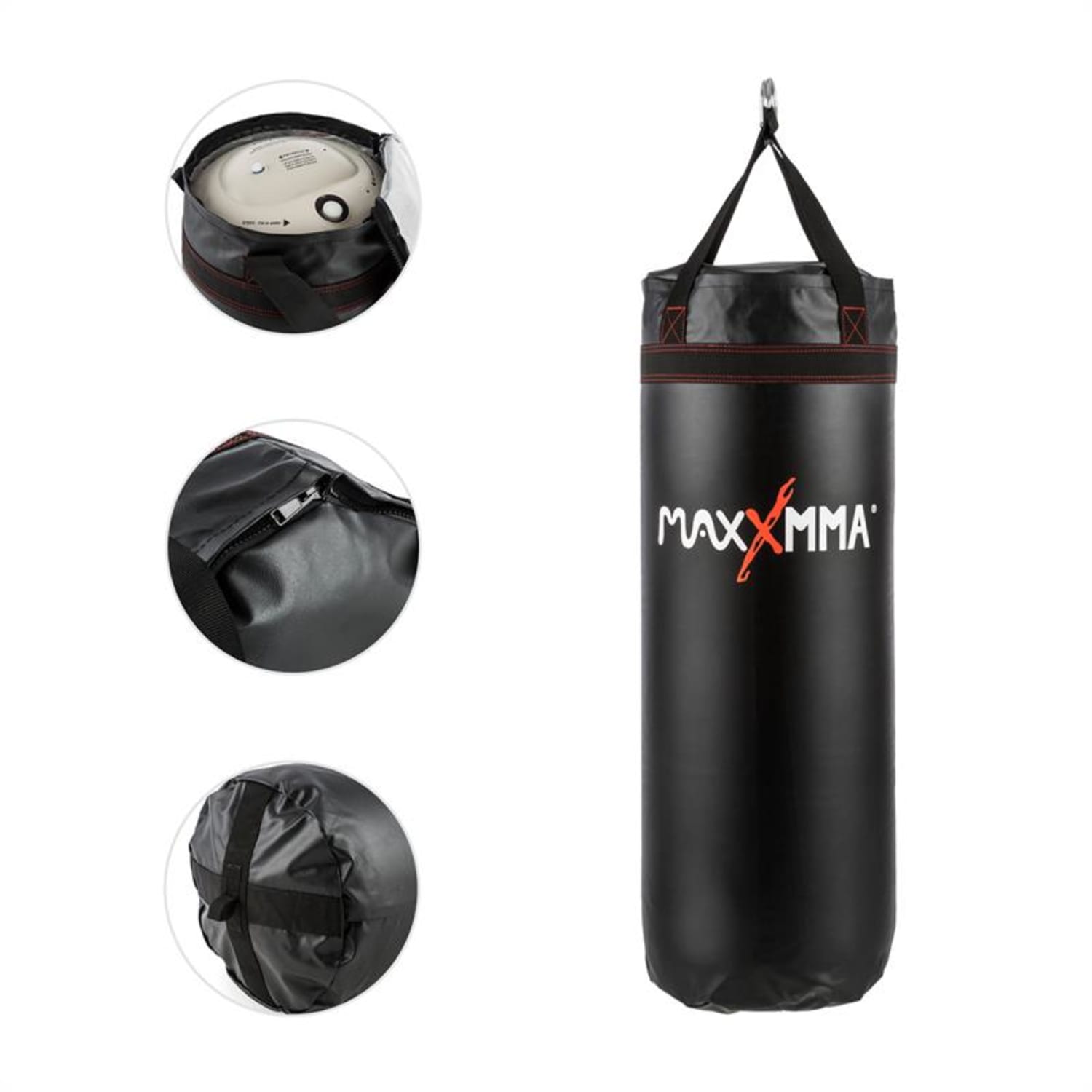 Maxxmma C, boxovací pytel, zátěžový pytel, náplň voda/vzduch, 3 ', syntetická kůže / PVC 95 cm