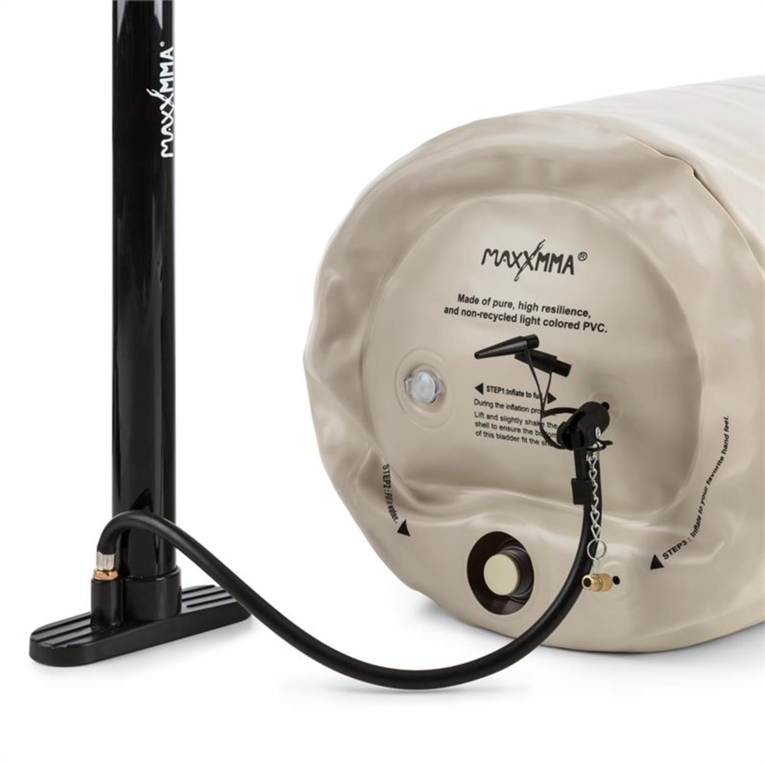 Maxxmma C, boxovací pytel, zátěžový pytel, náplň voda/vzduch, 3 ', syntetická kůže / PVC 95 cm