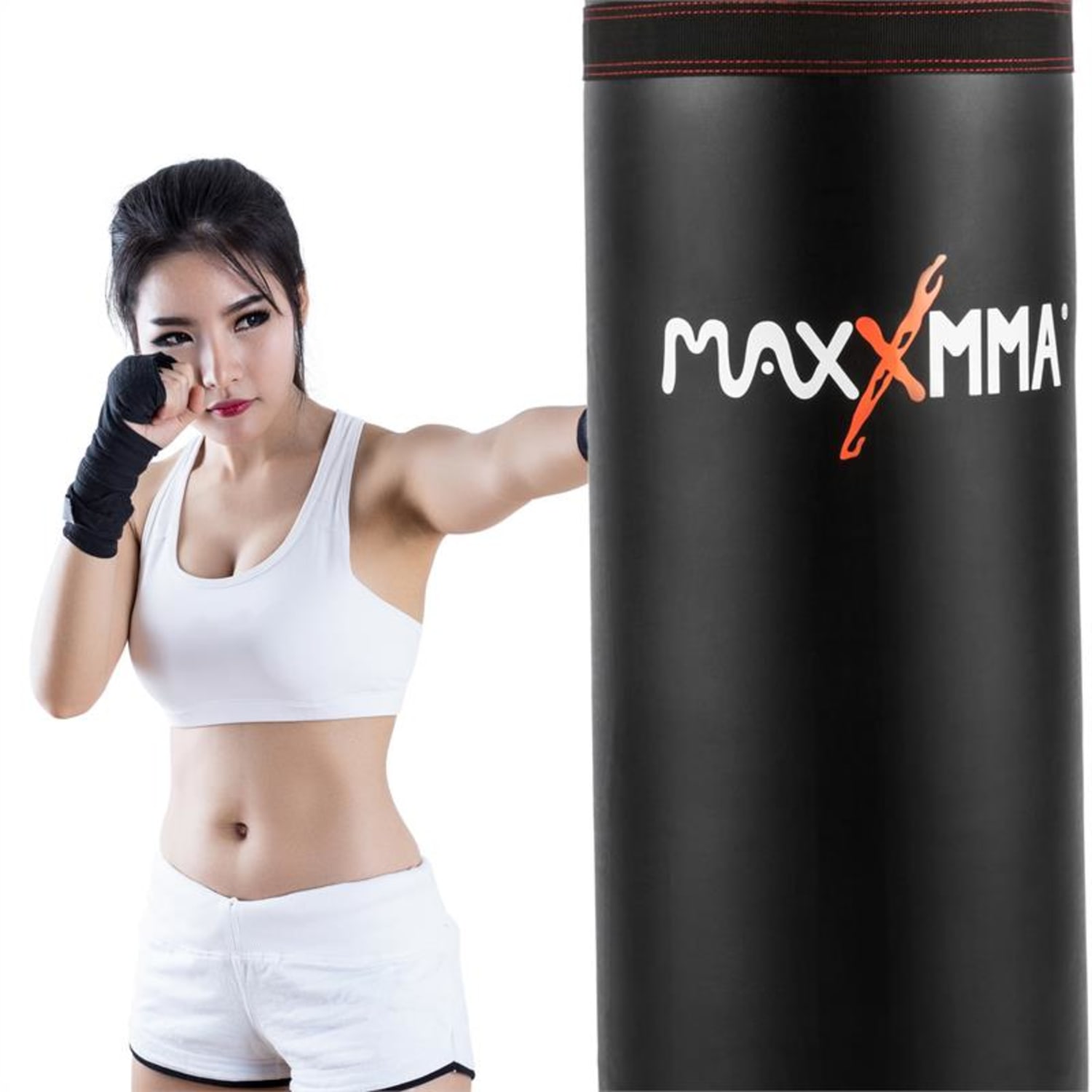 Maxxmma C, boxovací pytel, zátěžový pytel, náplň voda/vzduch, 3 ', syntetická kůže / PVC 95 cm