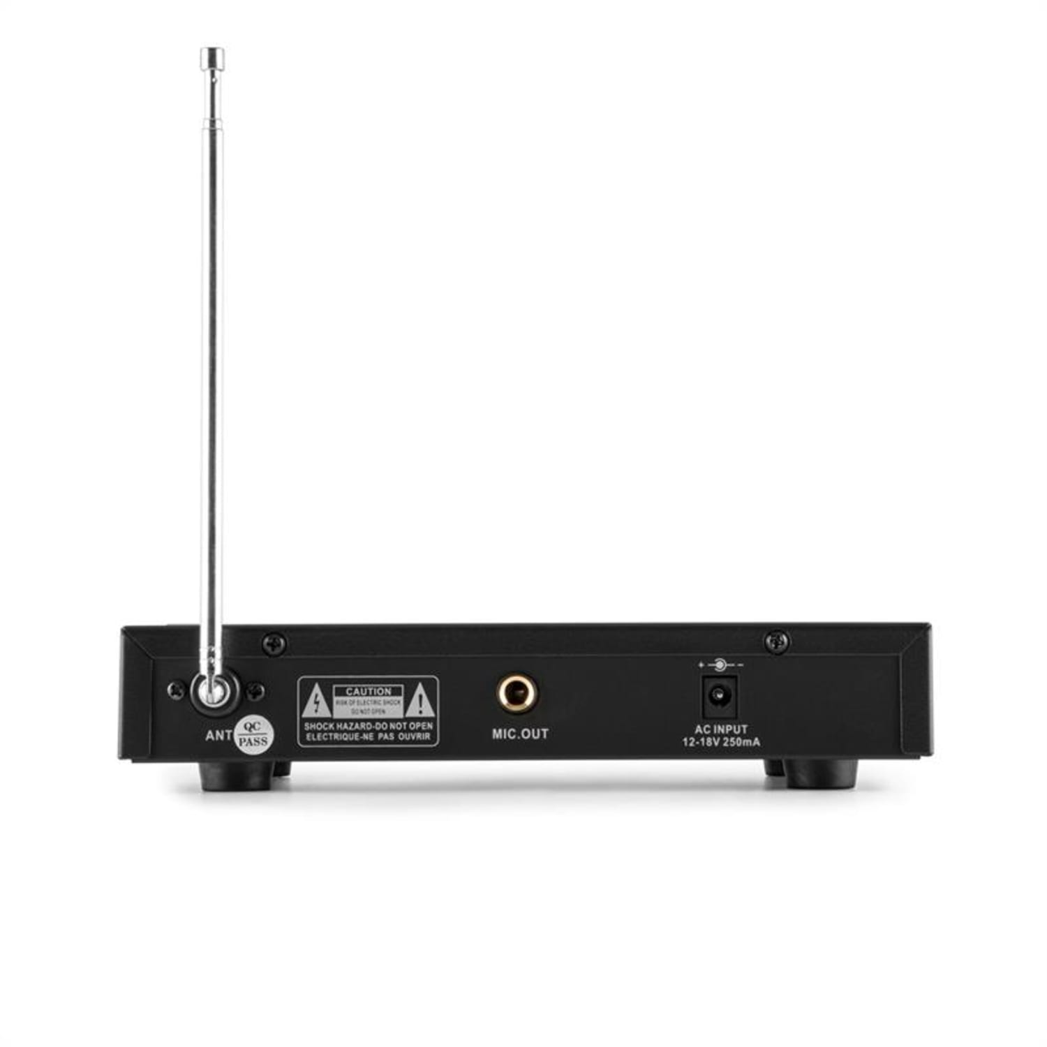 VHF-1-H 1-kanałowy radiowy zestaw mikrofonowy VHF mikrofon ręczny zasięg 50 1 x Mikrofony ręczne