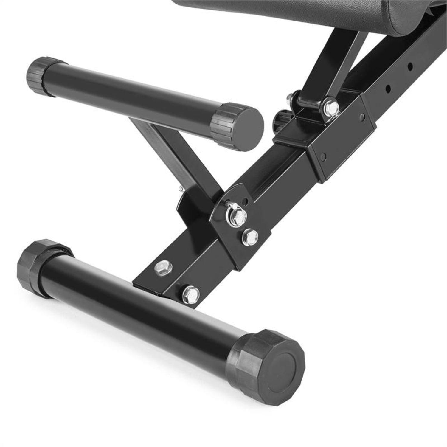 Flaptor, sklopiva klupa za vježbanje, crna Crna