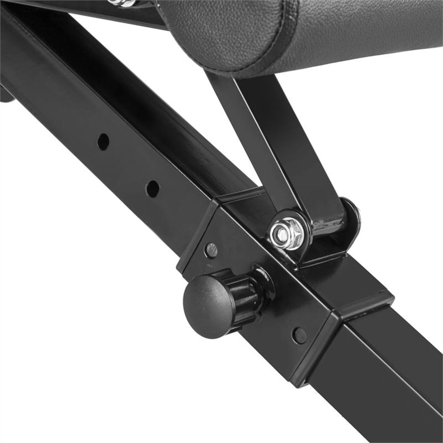 Flaptor, sklopiva klupa za vježbanje, crna Crna